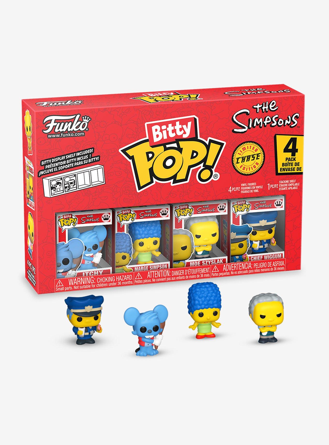 Funko Bitty Pop! The Simpsons Itchy & Friends Mini Vinyl Figure Set, , hi-res