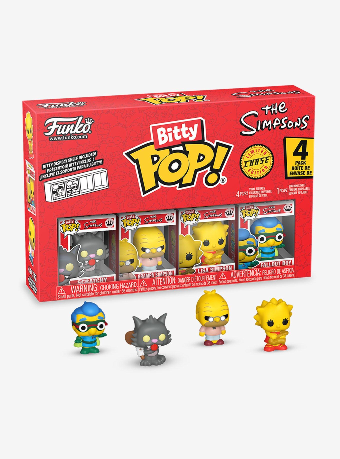 Funko Bitty Pop! The Simpsons Scratchy & Friends Mini Vinyl Figure Set, , hi-res