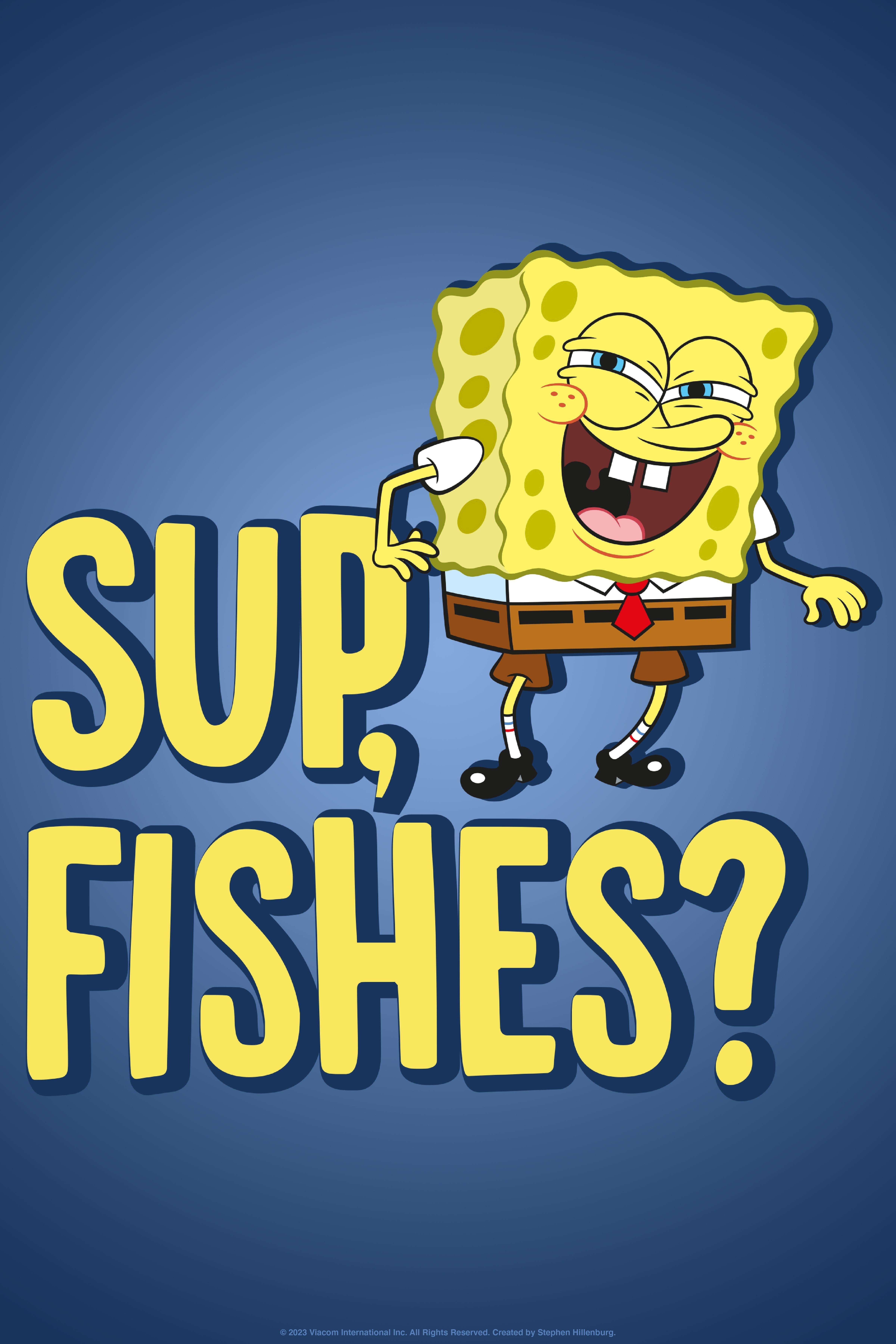 Spongebob Squarepants Sup, Fishes Poster, , hi-res