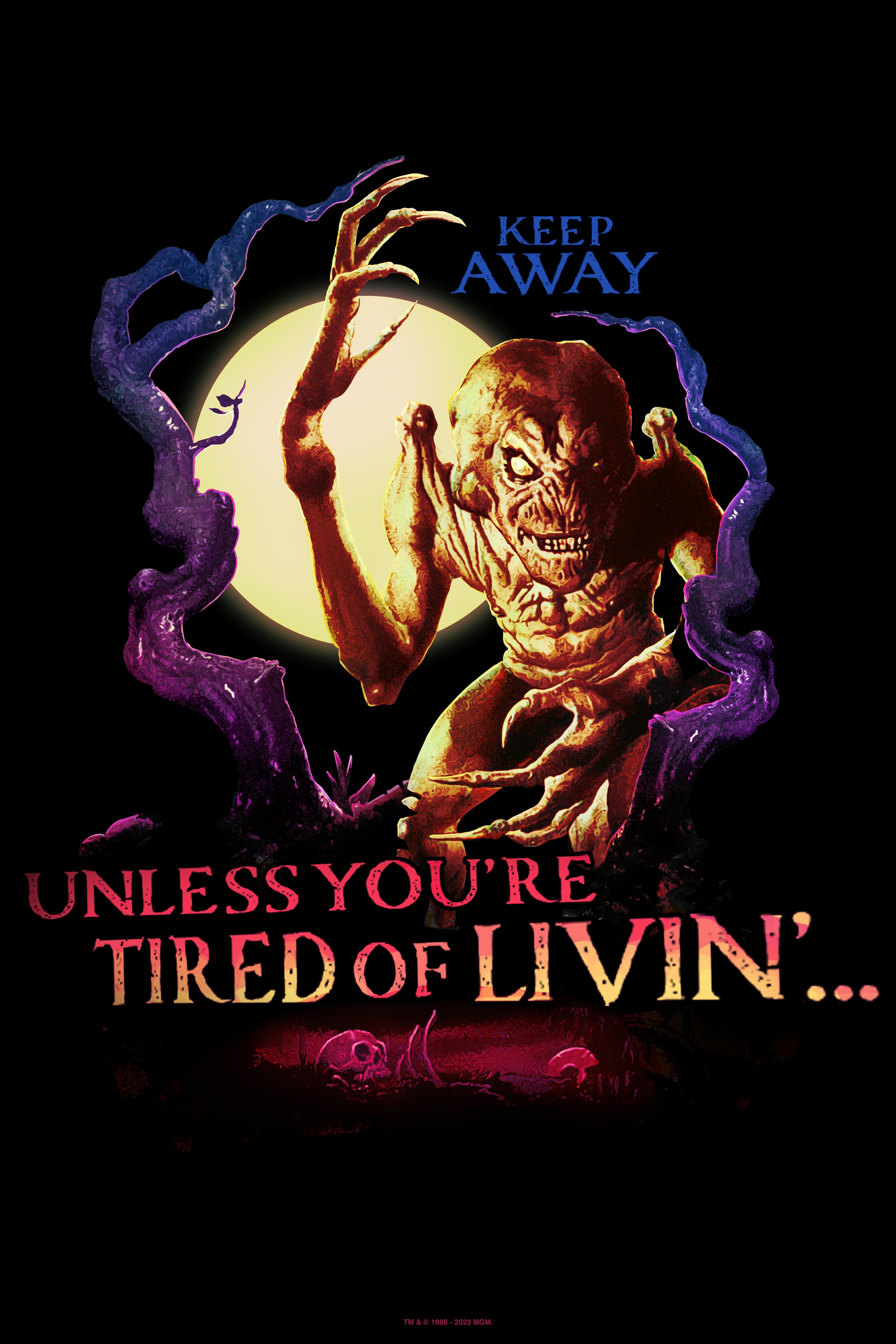 Pumpkinhead Keep Away Unless Youre Tired Of Livin Poster, , hi-res