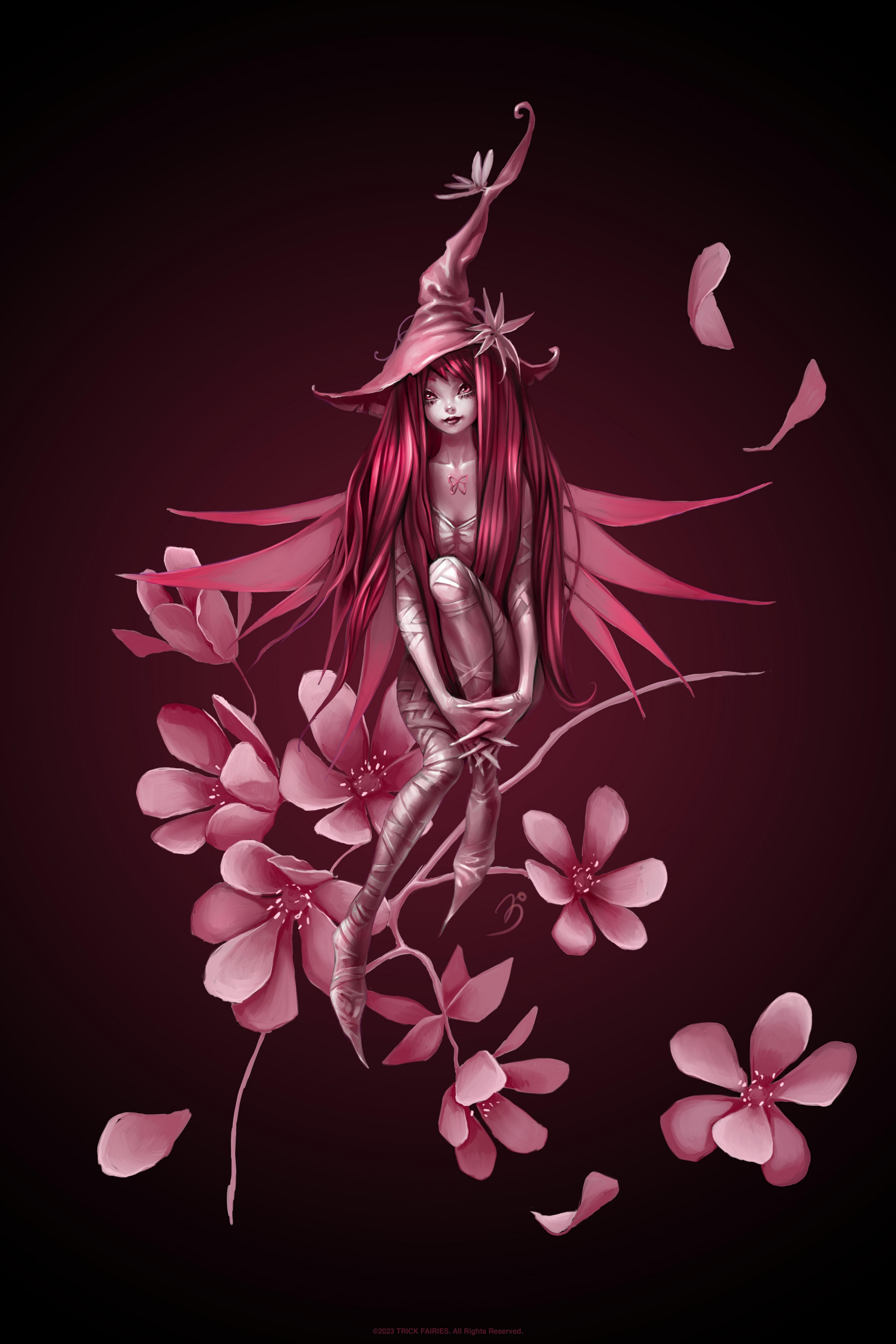 Fairies by Trick Blossom Fairy Poster - WHITE | Hot Topic