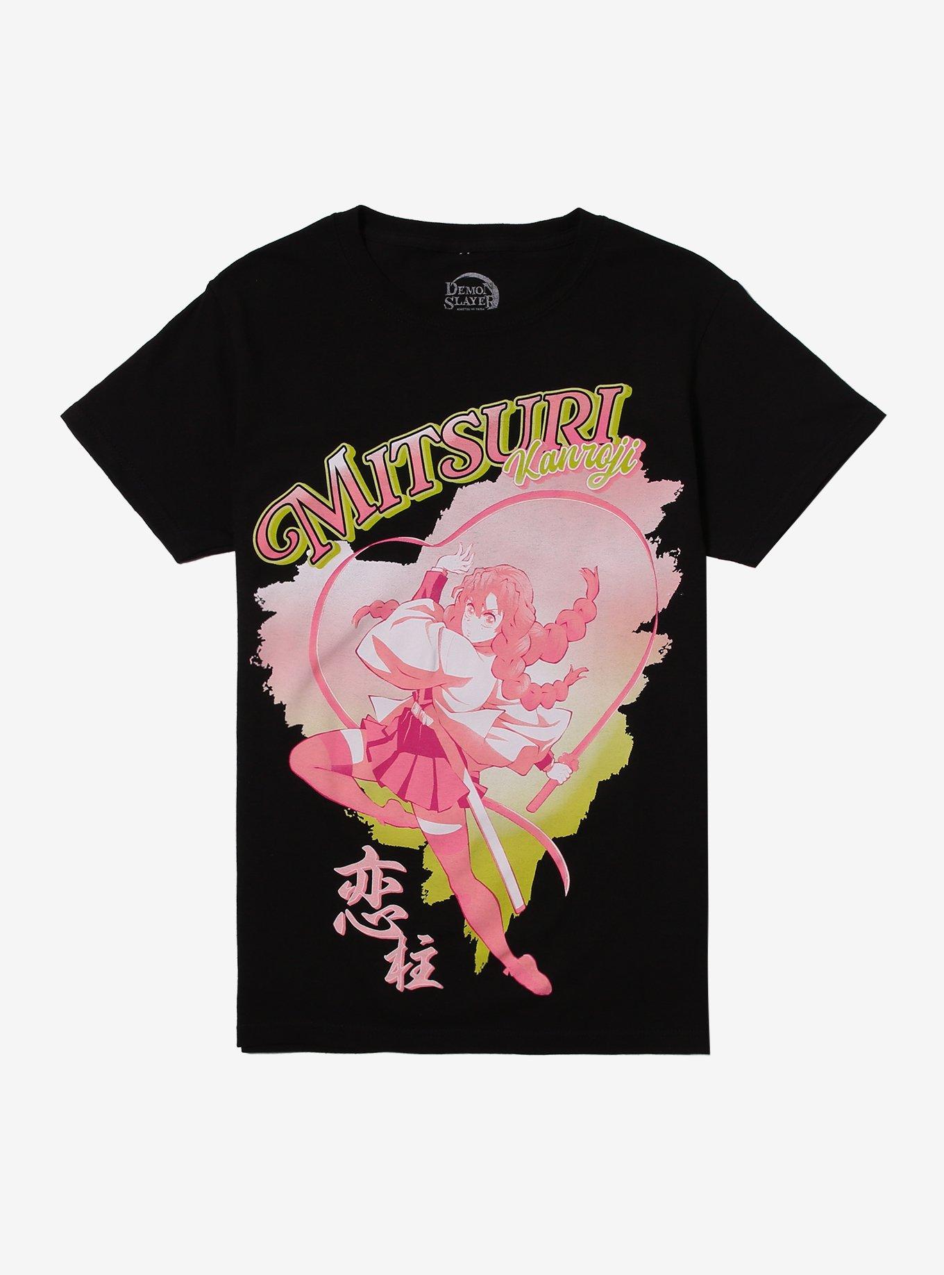 Demon Slayer: Kimetsu No Yaiba Mitsuri Kanroji Relaxed Fit Girls T-Shirt, , hi-res