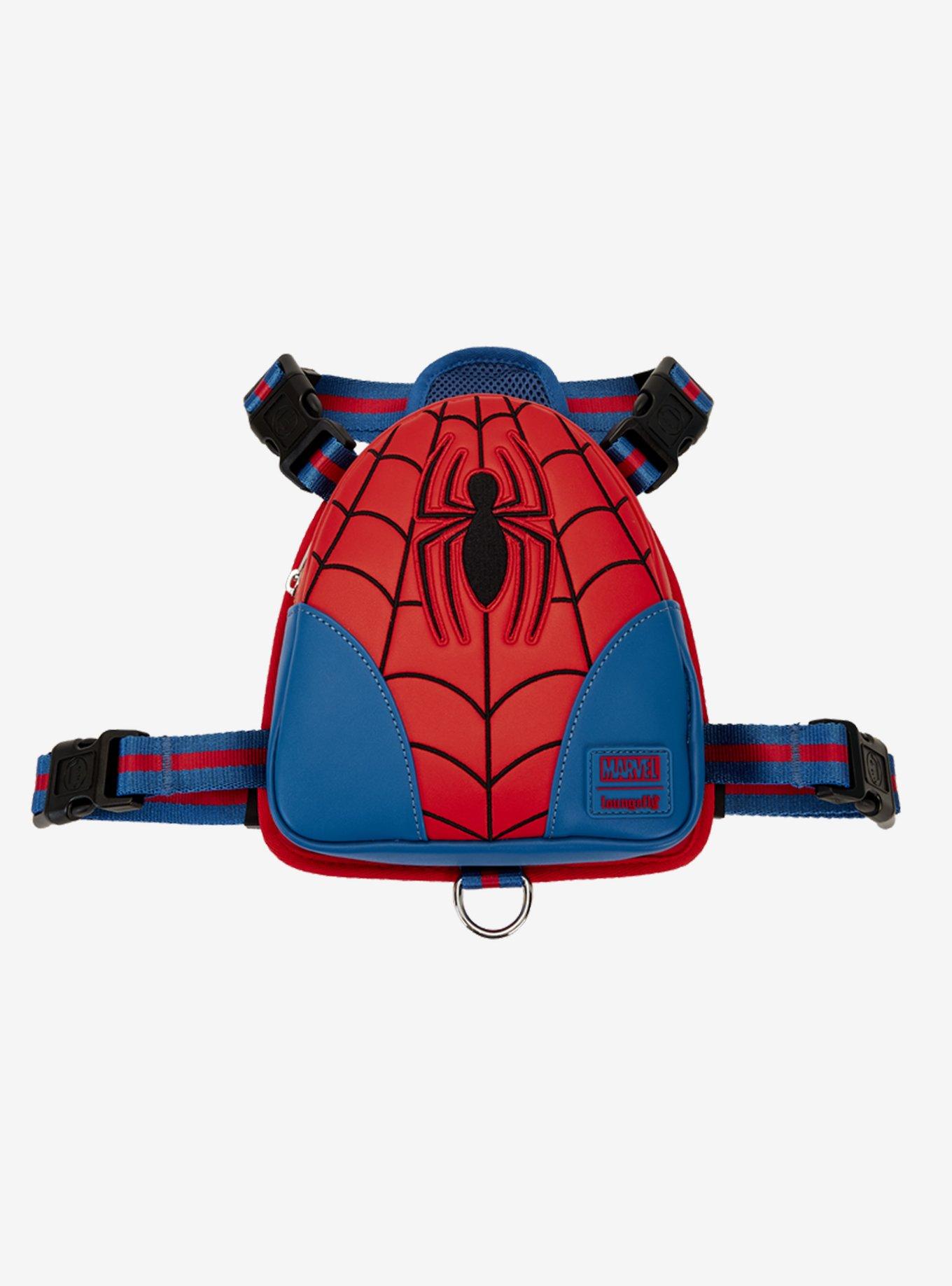 Loungefly Marvel Spider-Man Mini Backpack Small Dog Harness, , hi-res