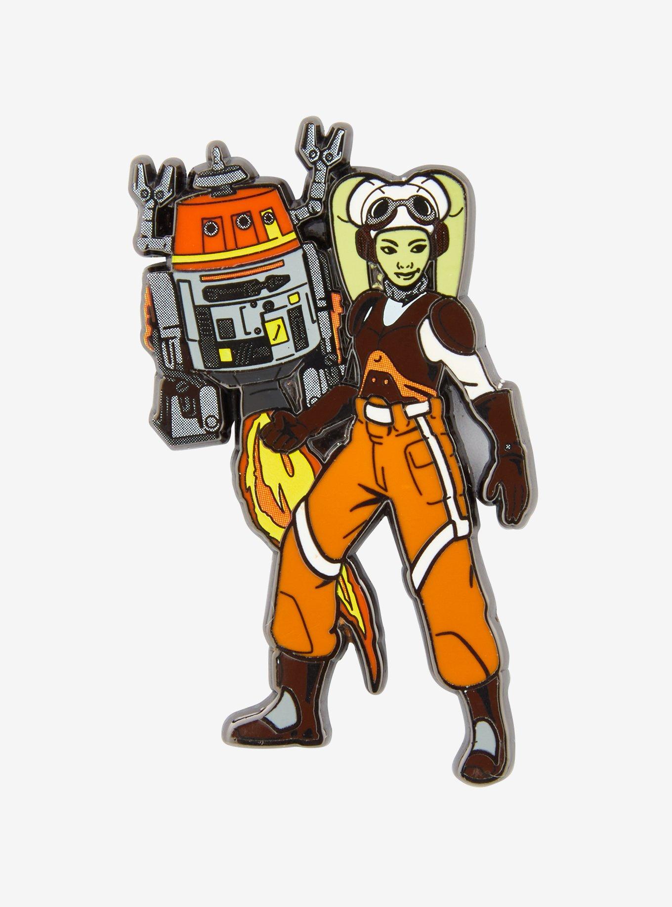 Our Universe Star Wars Ahsoka Hera & Chopper Enamel Pin, , hi-res