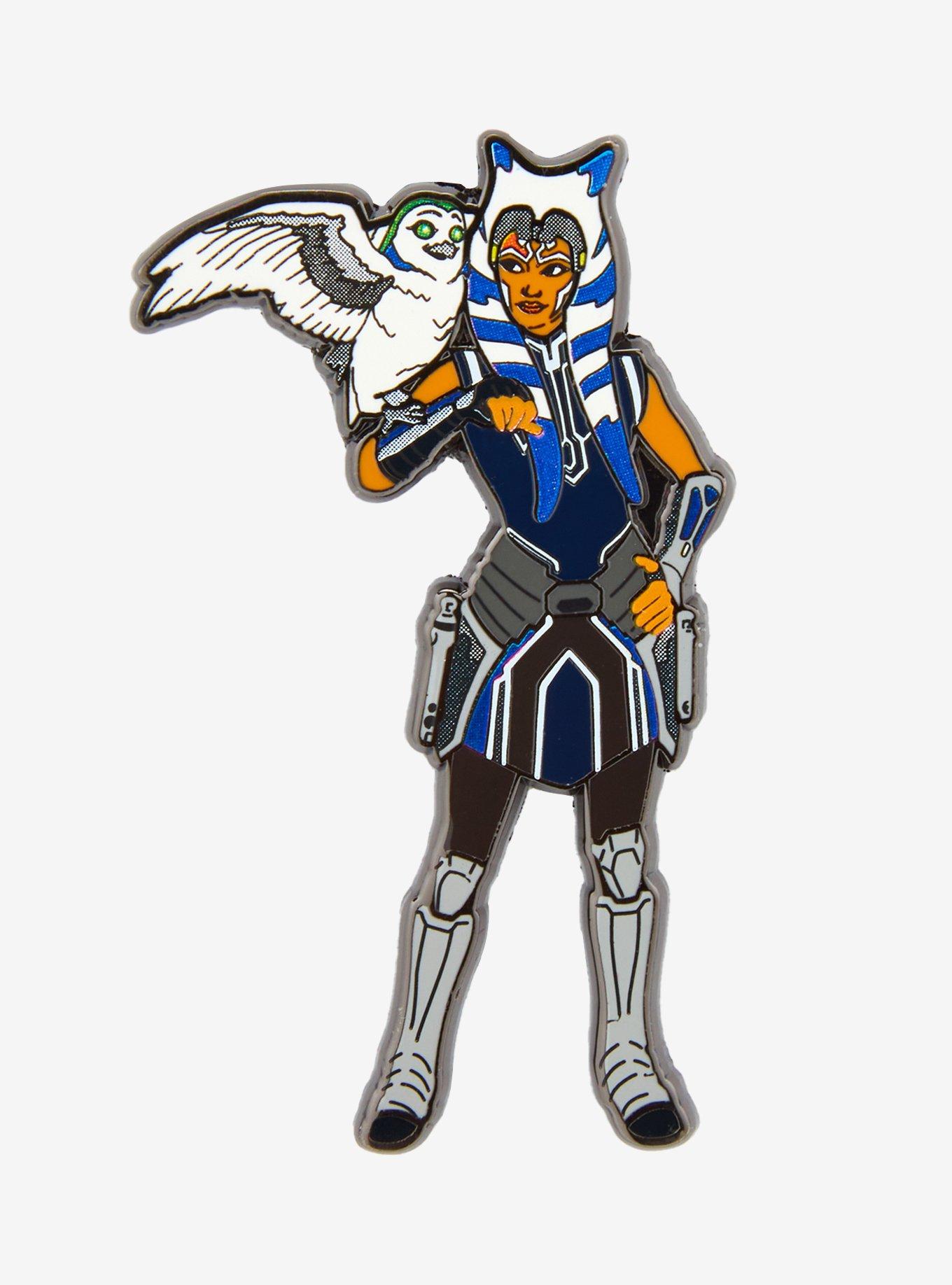 Disney - スターウォーズ　アソーカ・タノ　“Her Universe”　ピンバッジ Our Universe Star Wars Ahsoka Tano & Morai Enamel Pin | Her
