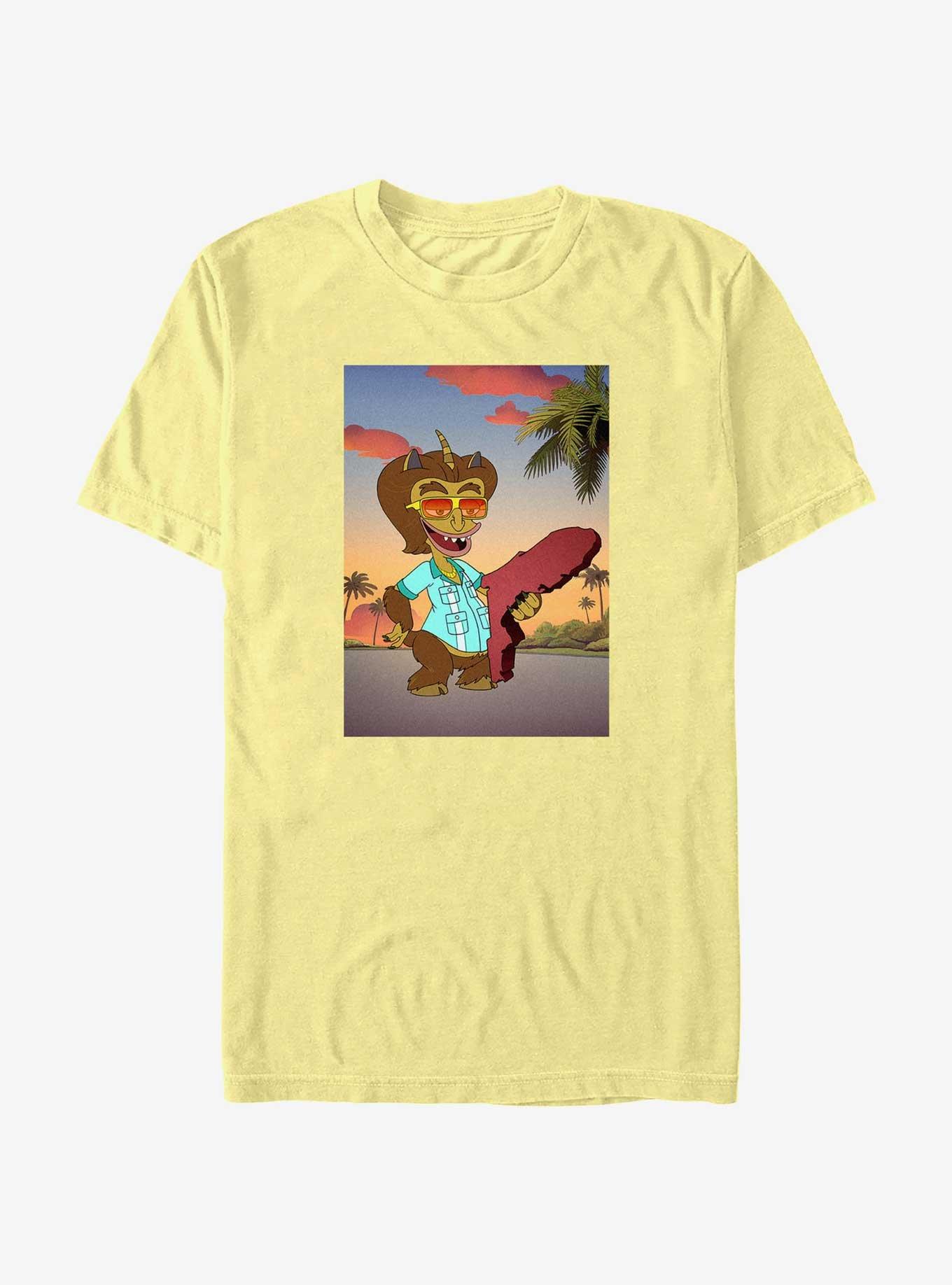 Big Mouth Maury Beverly Florida Extra Soft T-Shirt, BANANA, hi-res