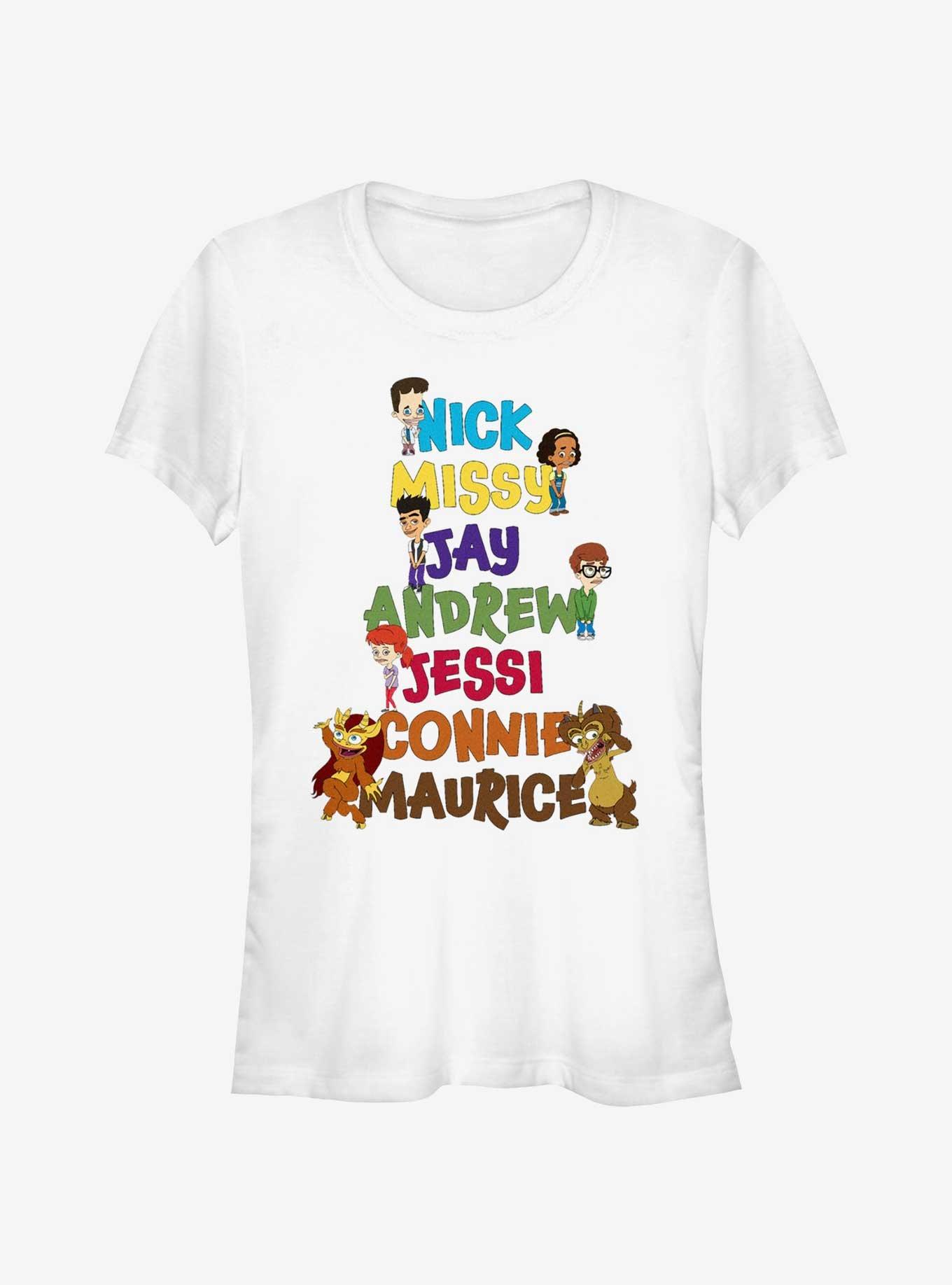 Big Mouth Text Stack Big Mouth Girls T-Shirt, , hi-res