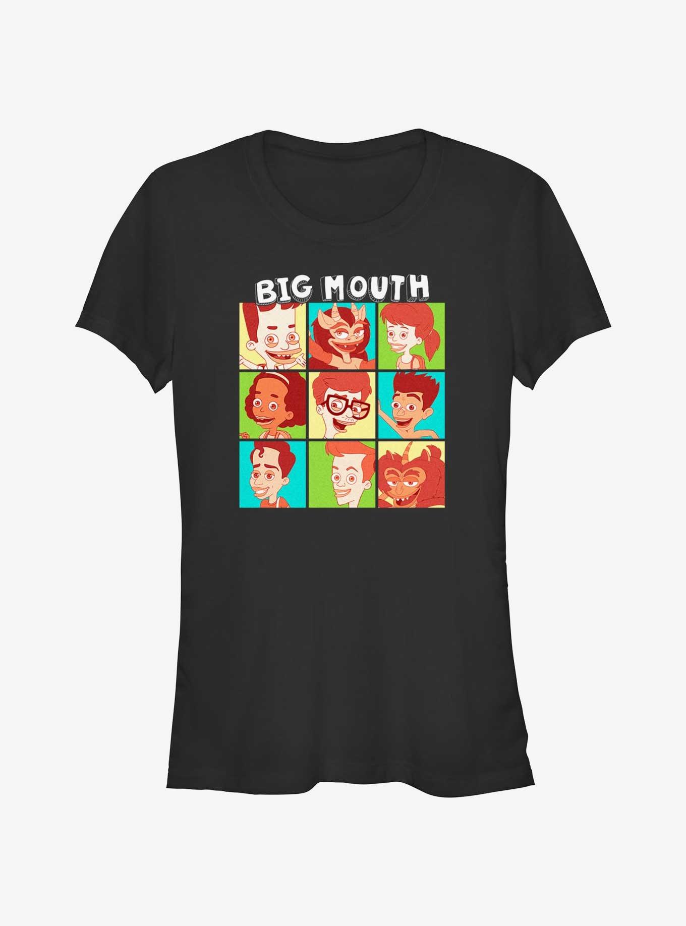 Big Mouth Big Mouth Boxup Girls T-Shirt, BLACK, hi-res