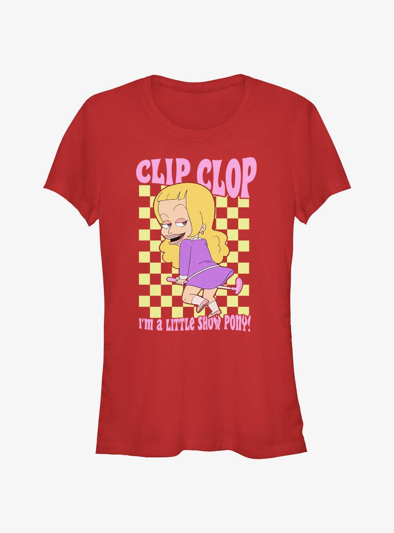 Big Mouth Lola Little Show Pony Girls T-Shirt, , hi-res