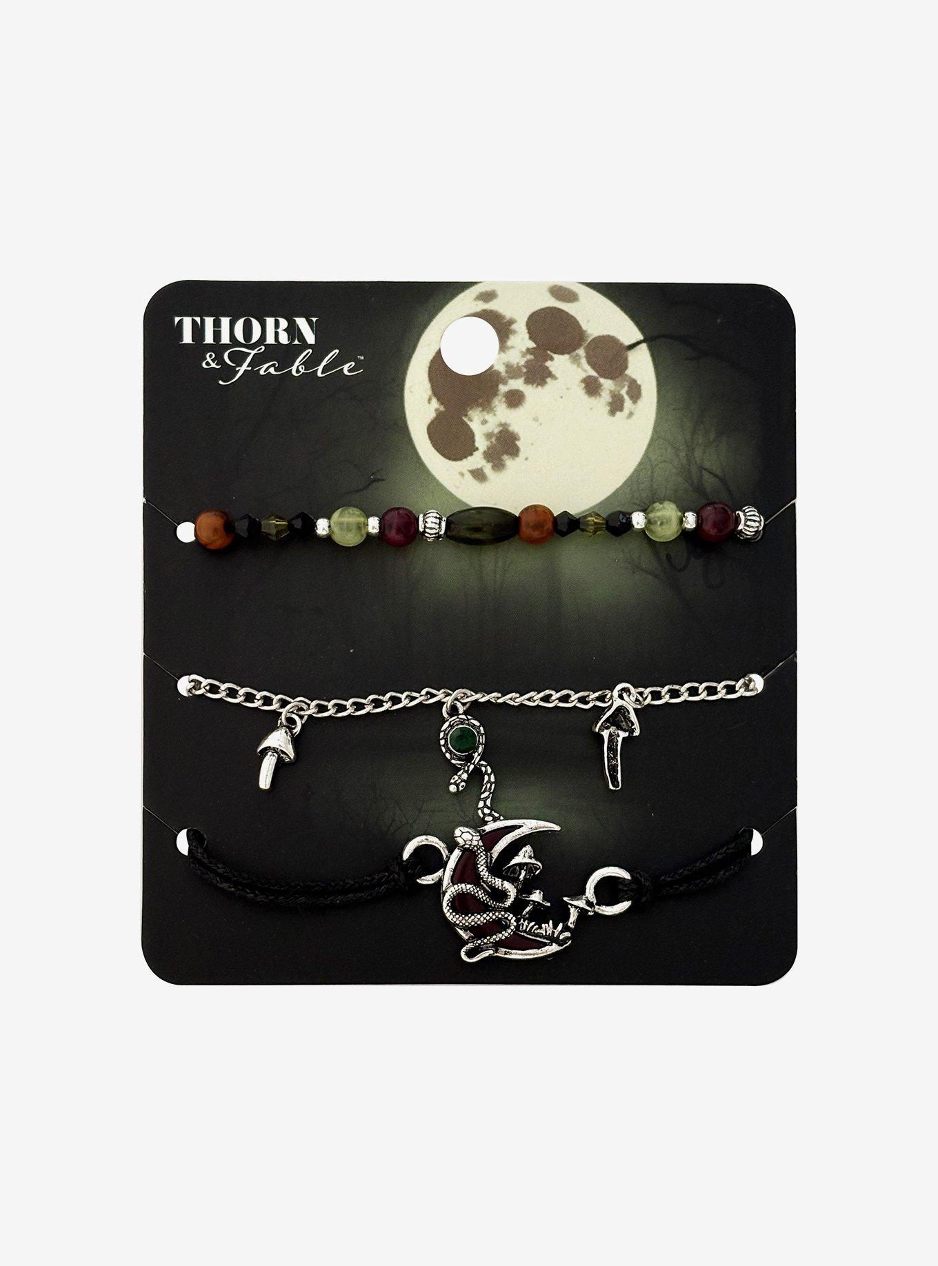 Thorn & Fable Snake Moon Bracelet Set, , hi-res