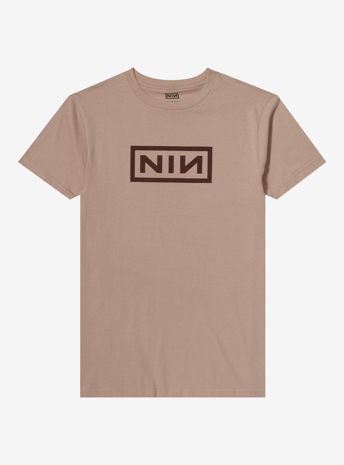 Nine Inch Nails The Downward Spiral Tan Relaxed Fit Girls T-Shirt, , hi-res