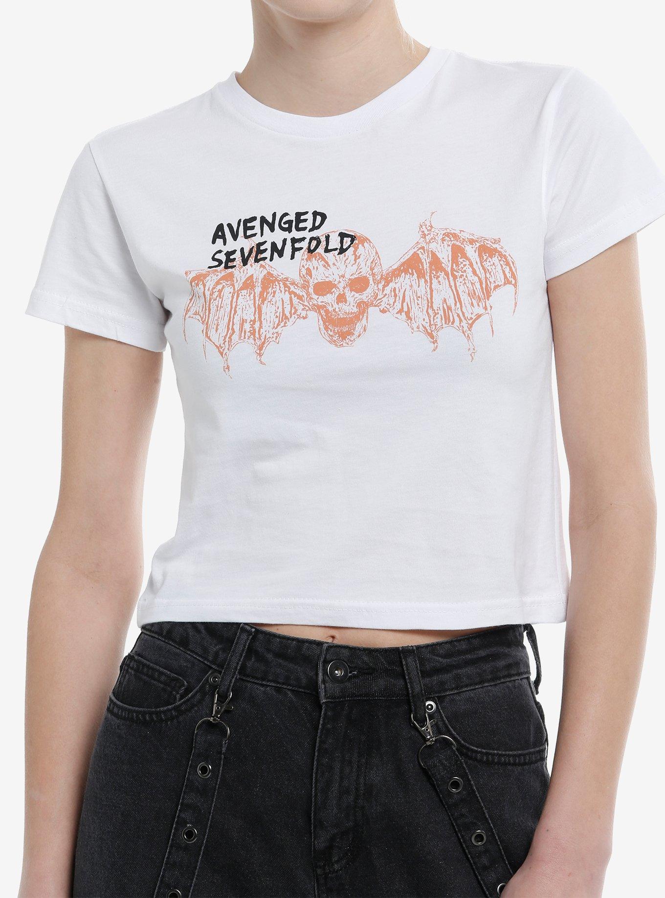 Avenged Sevenfold Deathbat Girls Baby T-Shirt, , hi-res