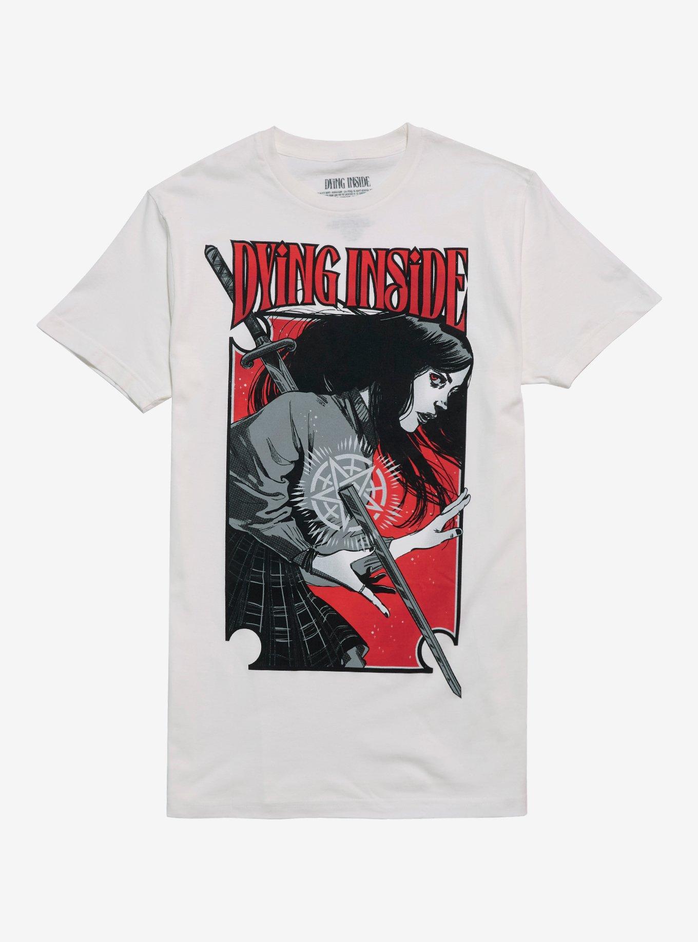 Dying Inside Graphic Novel Cover Art T-Shirt, , hi-res