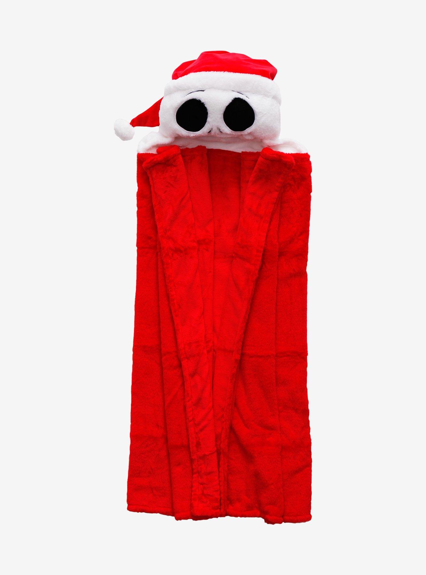 Disney The Nightmare Before Christmas Jack Skellington Santa Hooded Blanket