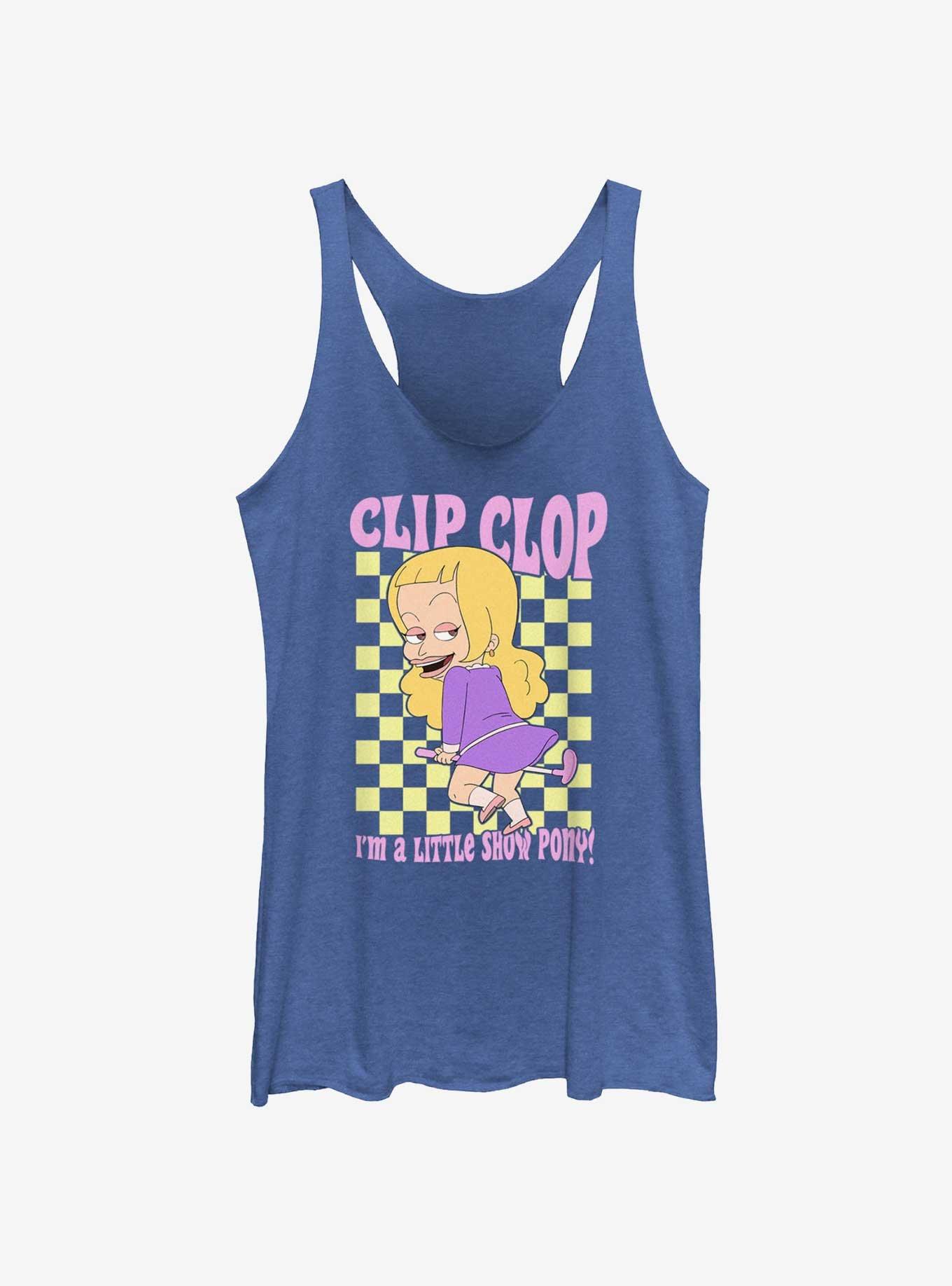 Big Mouth Lola Lil Shw Pony Girls Raw Edge Tank, , hi-res