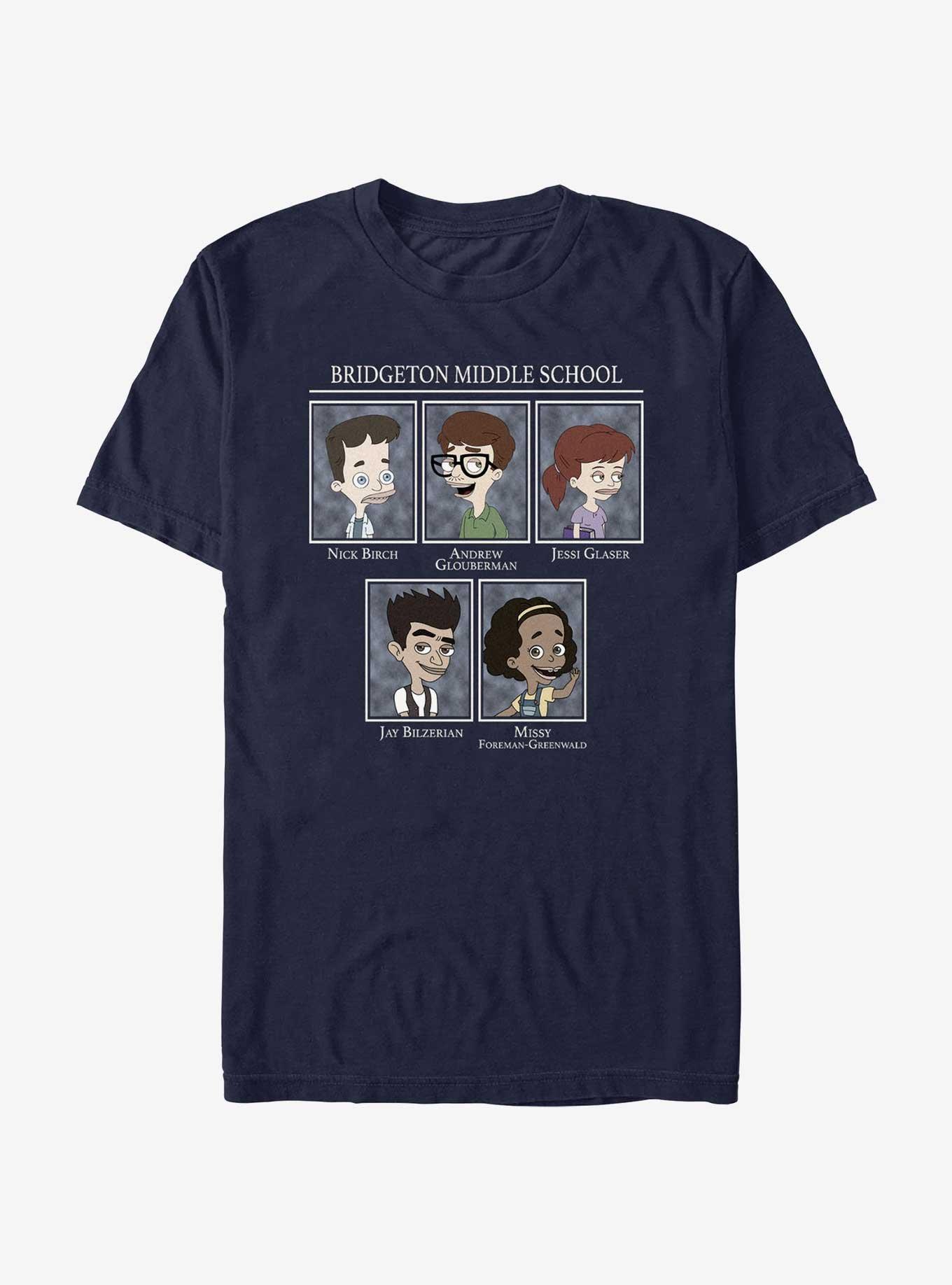 Big Mouth The Bridgeton Yearbook T-Shirt, NAVY, hi-res