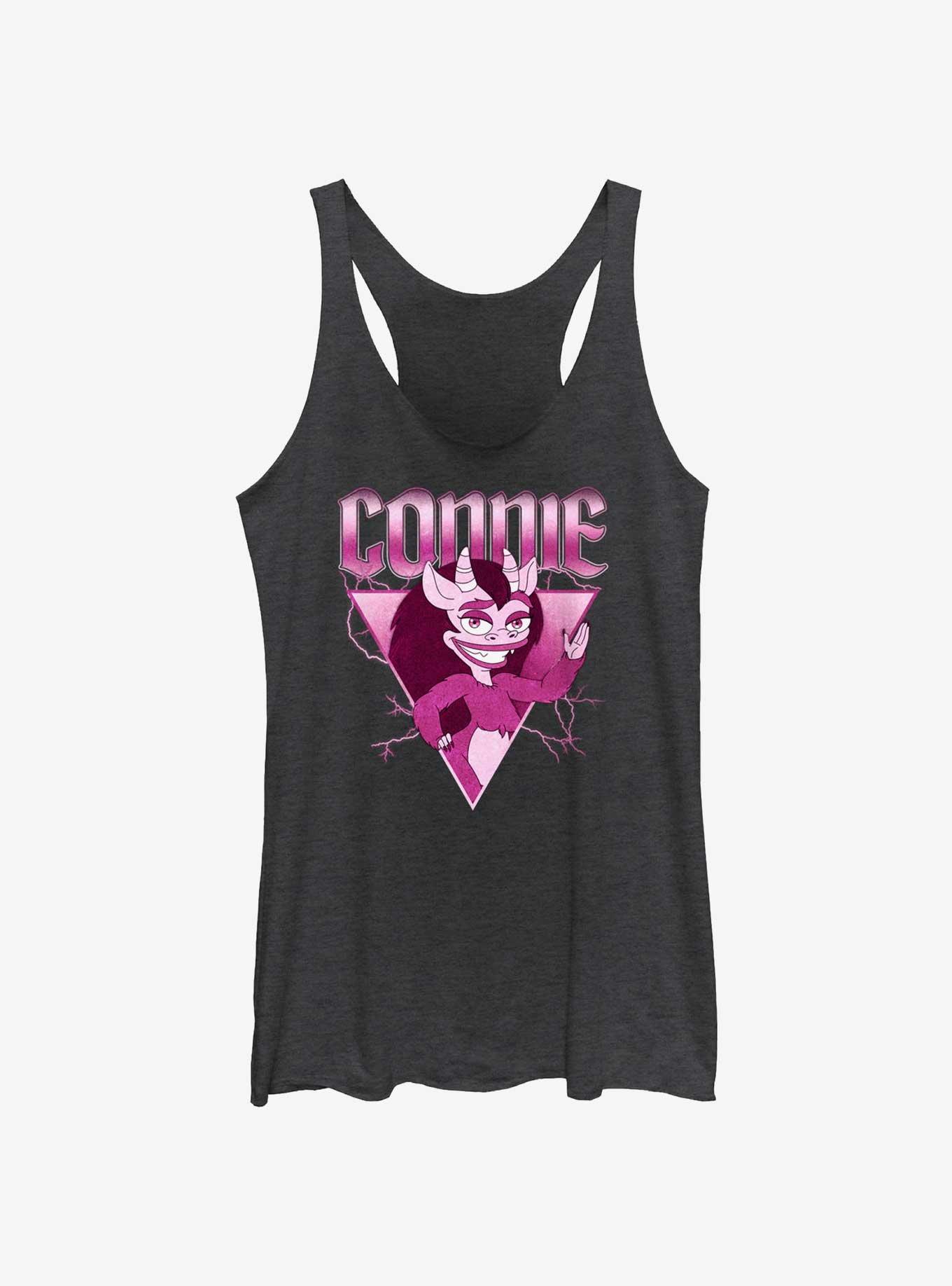 Big Mouth Connie Metal Trngl Girls Raw Edge Tank, , hi-res