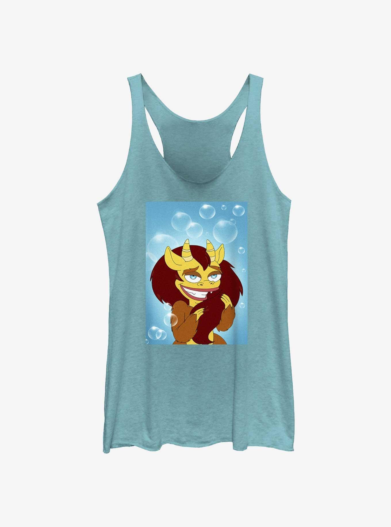 Big Mouth Connie Bubbles Girls Raw Edge Tank, , hi-res