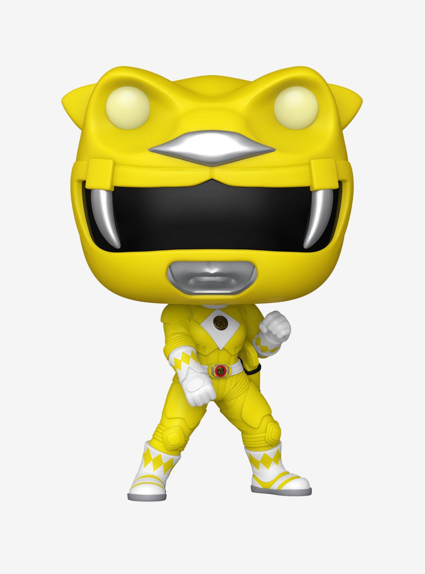 Funko Mighty Morphin Power Rangers Pop! Movies Yellow Ranger Glow-In-The-Dark Vinyl Figure, , hi-res