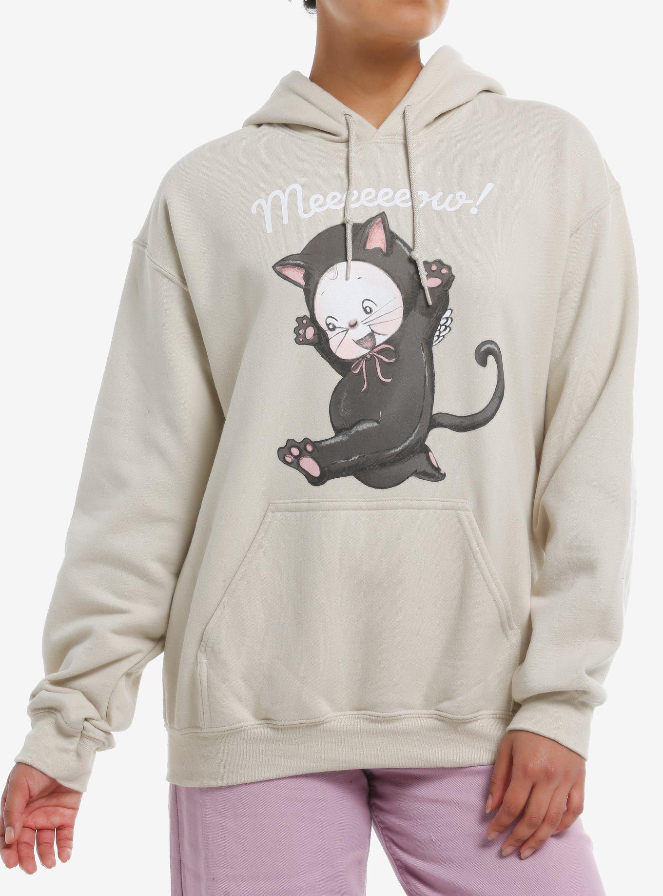 Kewpie Meow Girls Hoodie