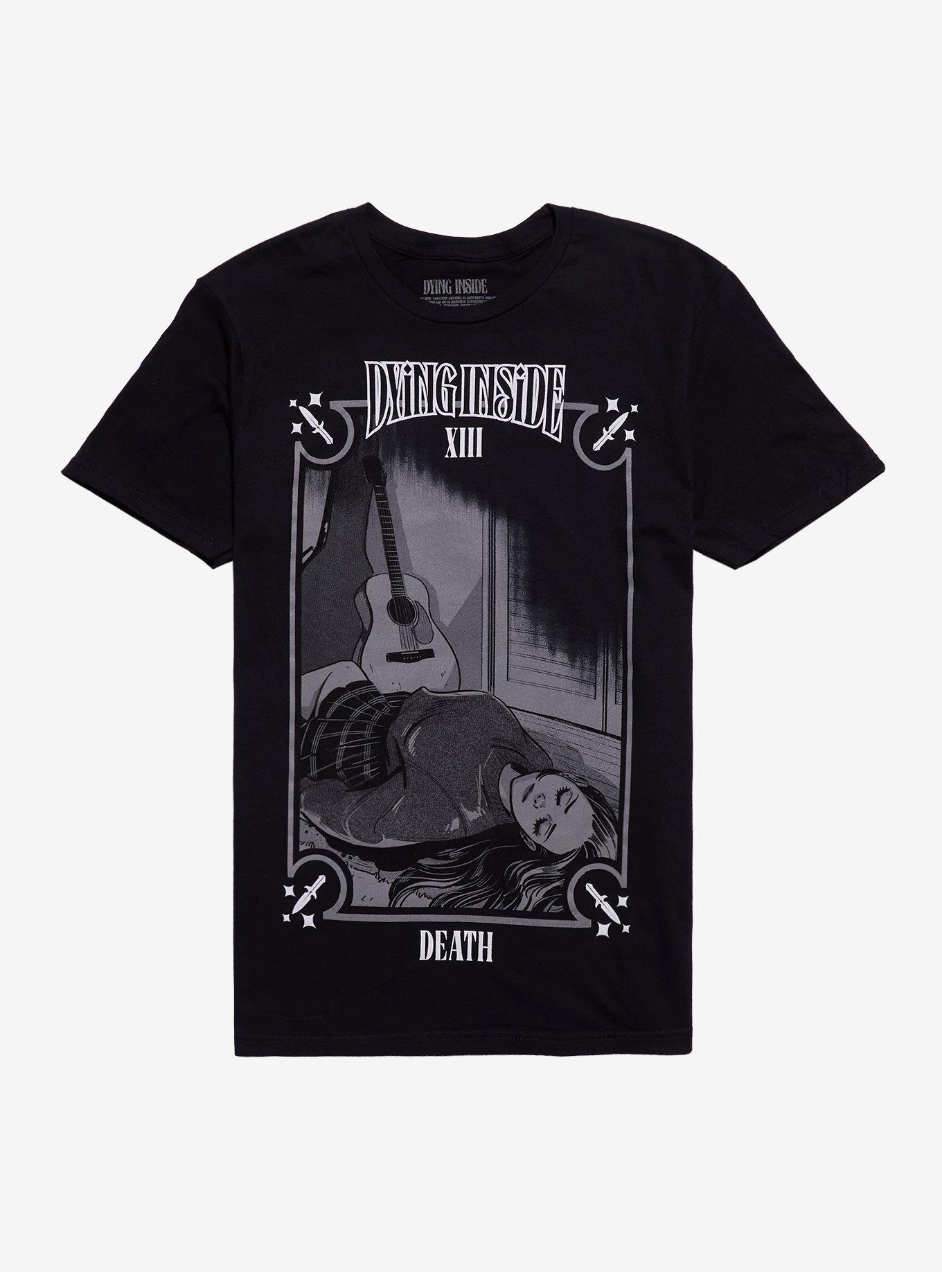 Dying Inside Death Tarot Card T-Shirt