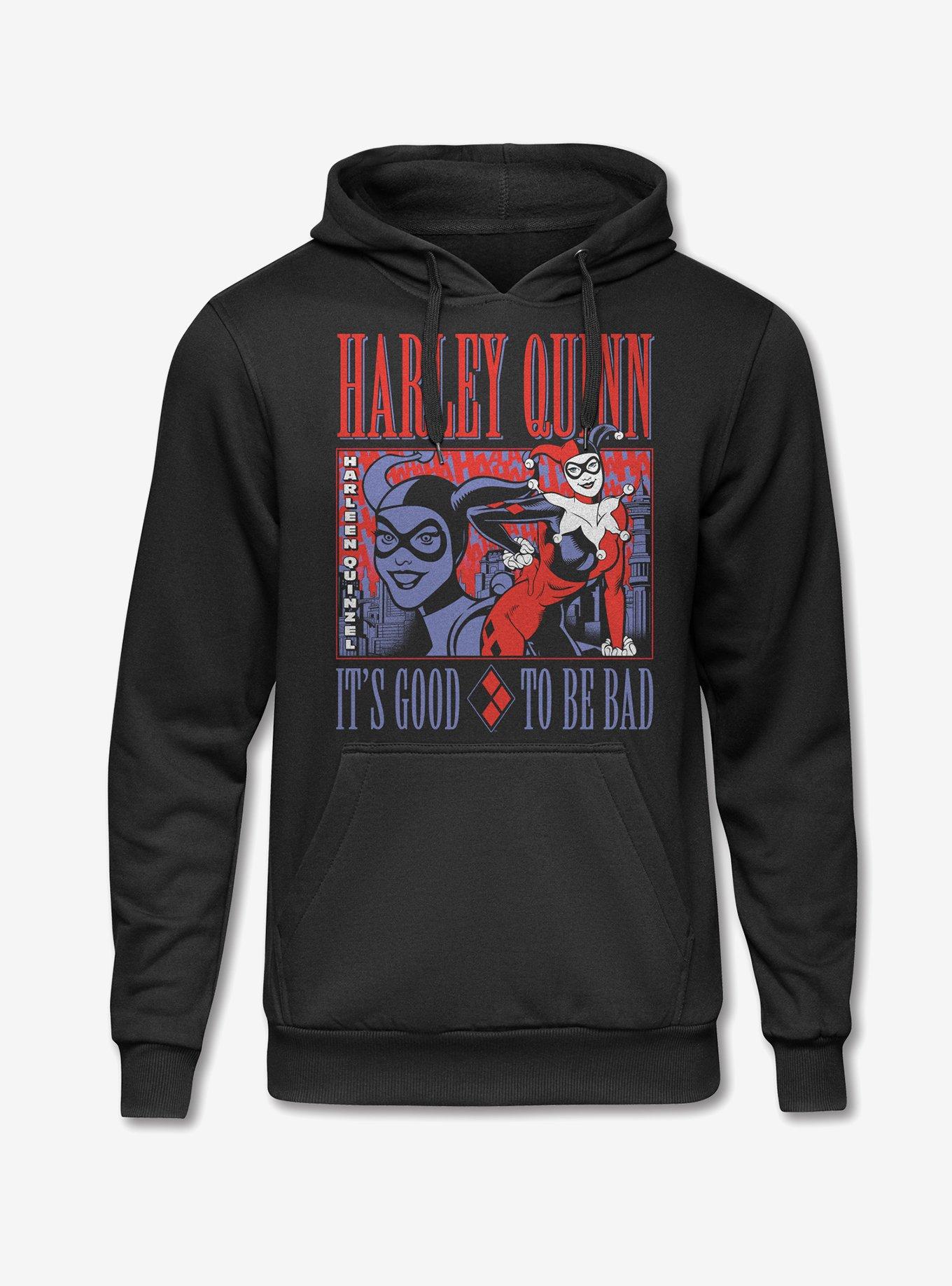 DC Comics Harley Quinn Good To Be Bad Girls Hoodie, , hi-res