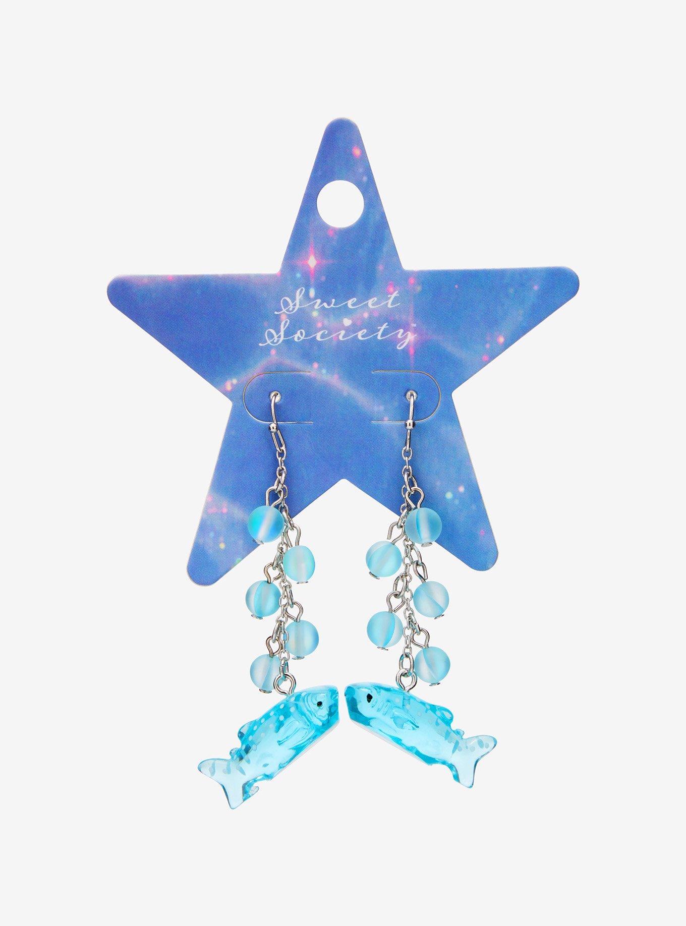 Sweet Society Whale Shark Drop Earrings, , hi-res