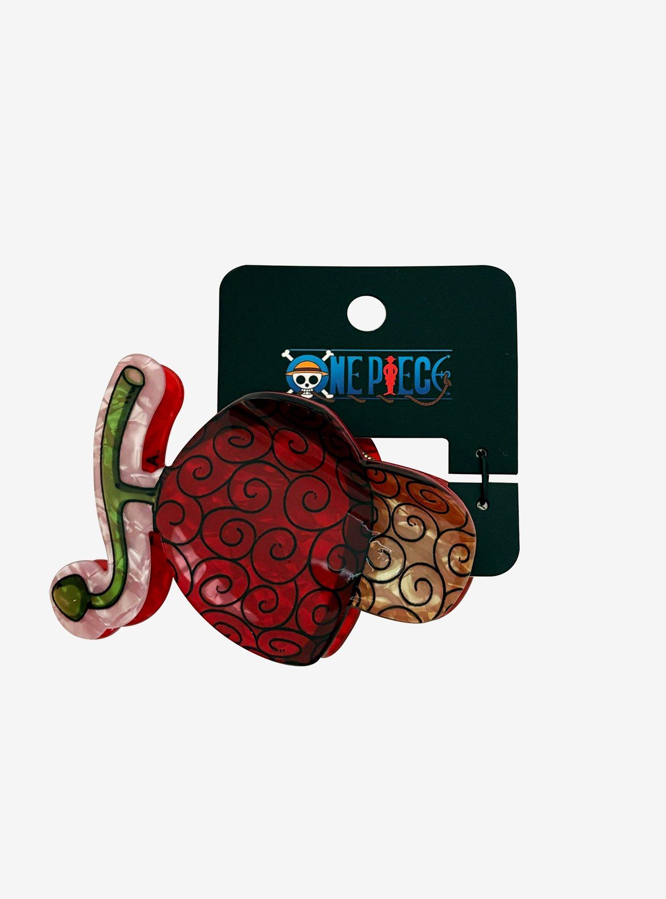 One Piece Human-Human Fruit Marble Claw Hair Clip, , hi-res