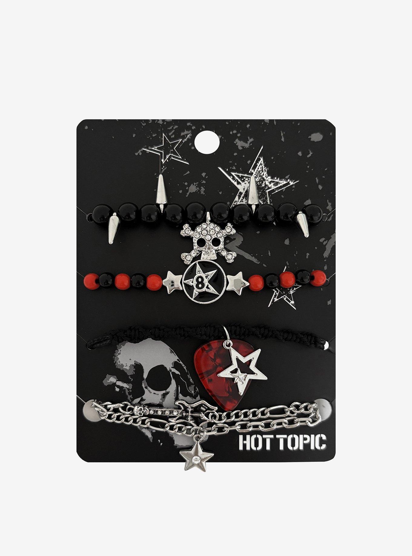 Skull Star 8-Ball Bracelet Set, , hi-res