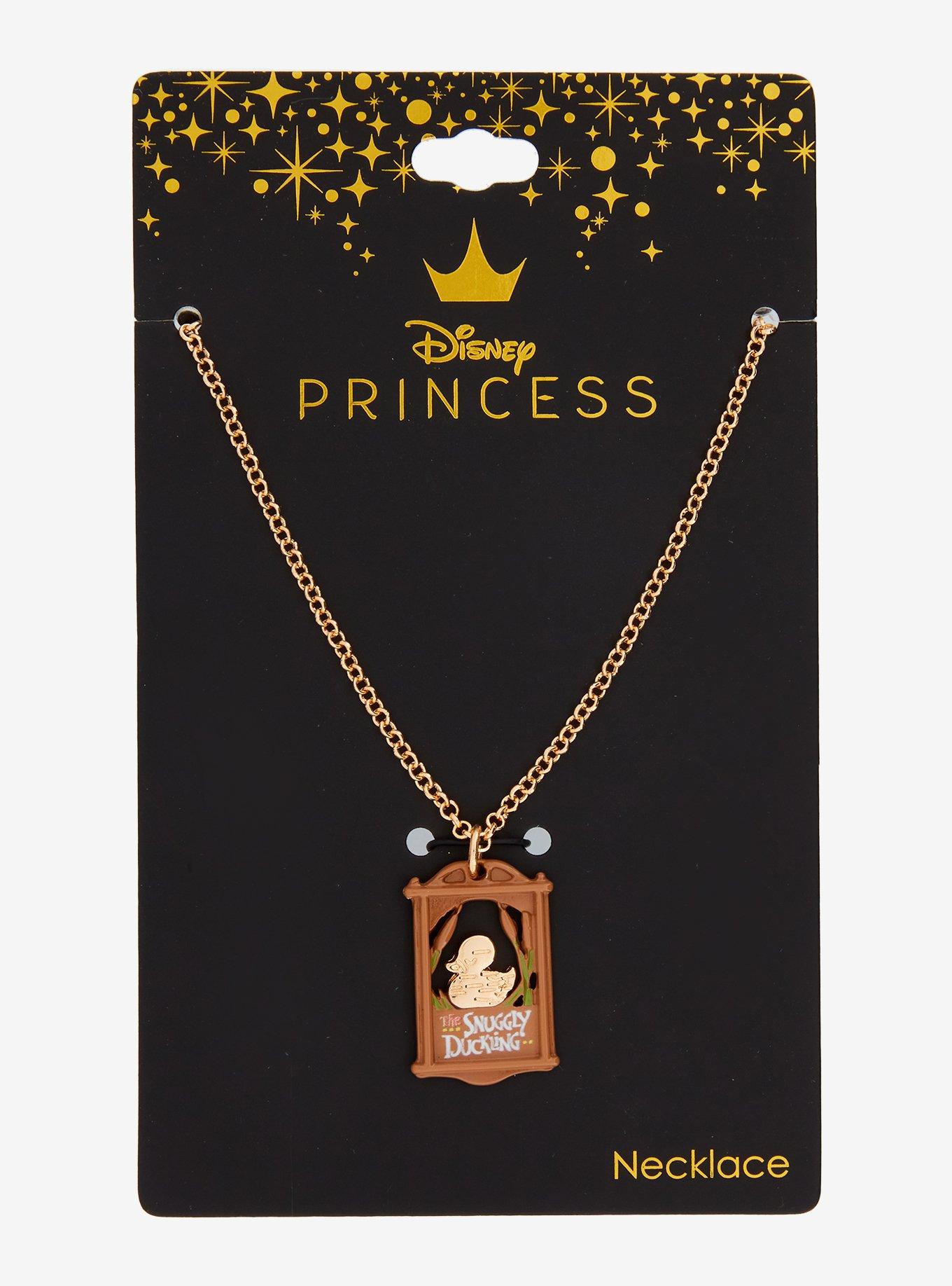 Disney Tangled The Snuggly Duckling Pendant Necklace, , hi-res