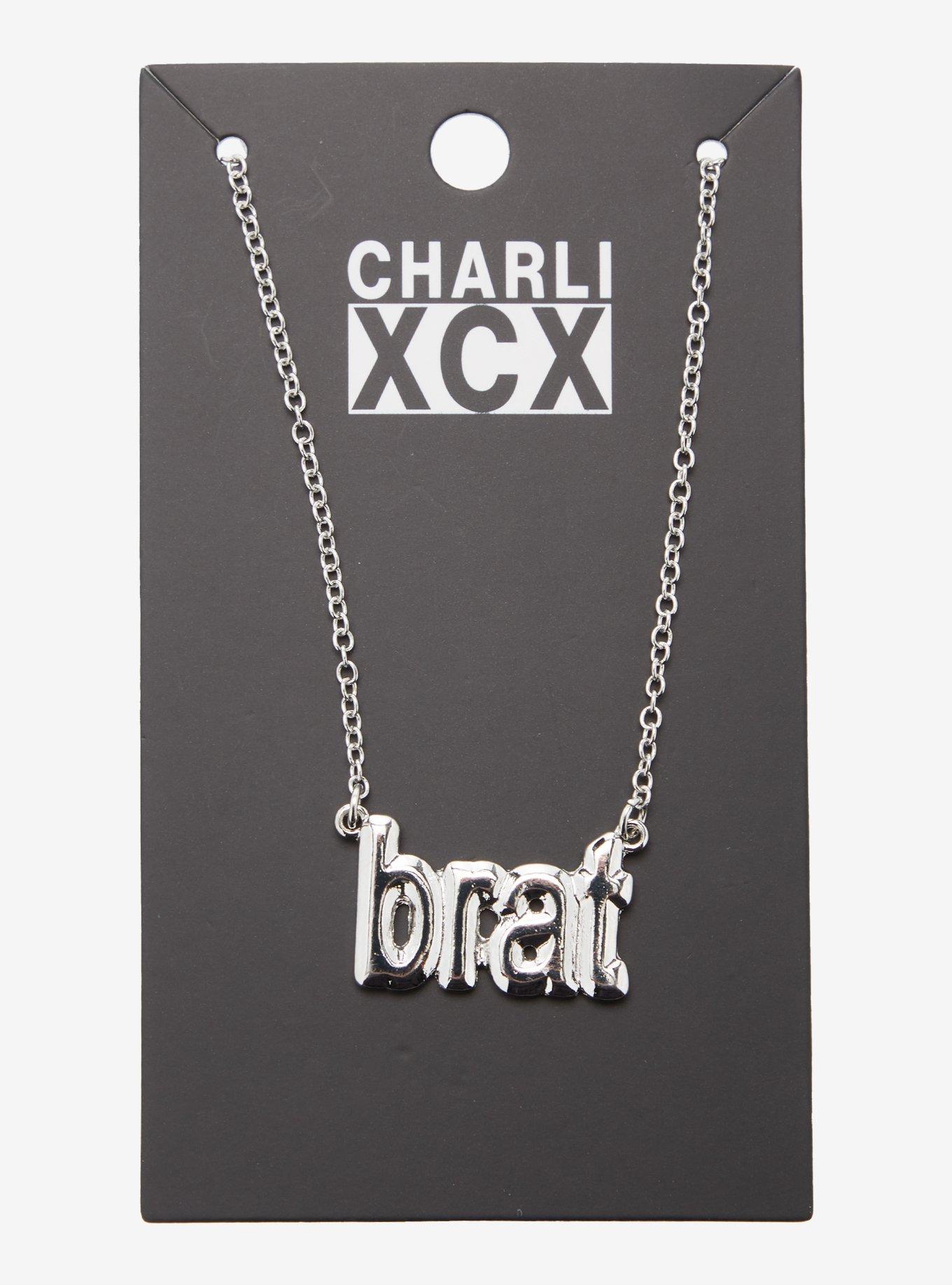 Brat Name Tag Necklaces - Custom Name Necklace For Her, Him, Friends, Family - Stainless Steel - View #8