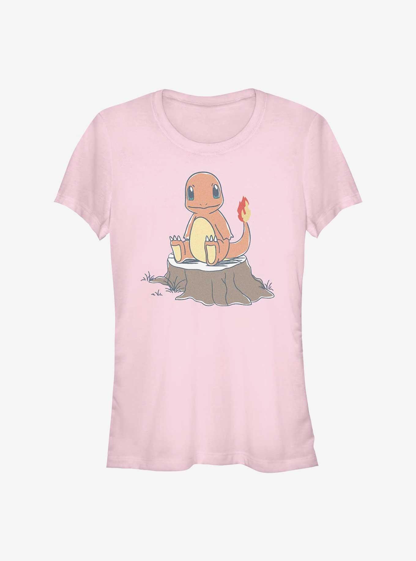 Pokemon Charmander Pose Girls T-Shirt, , hi-res
