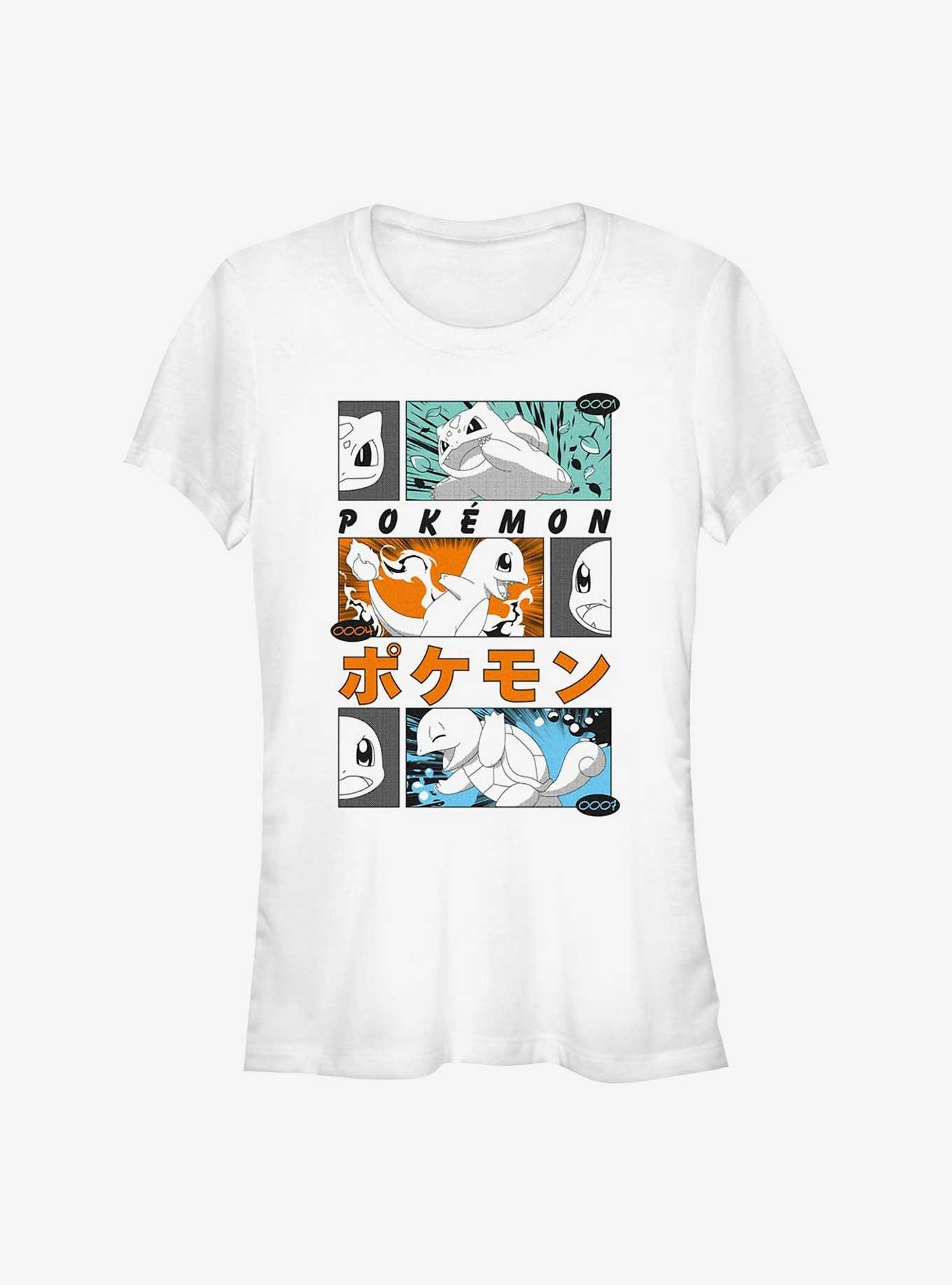 Pokemon Poster Starters Girls T-Shirt, , hi-res