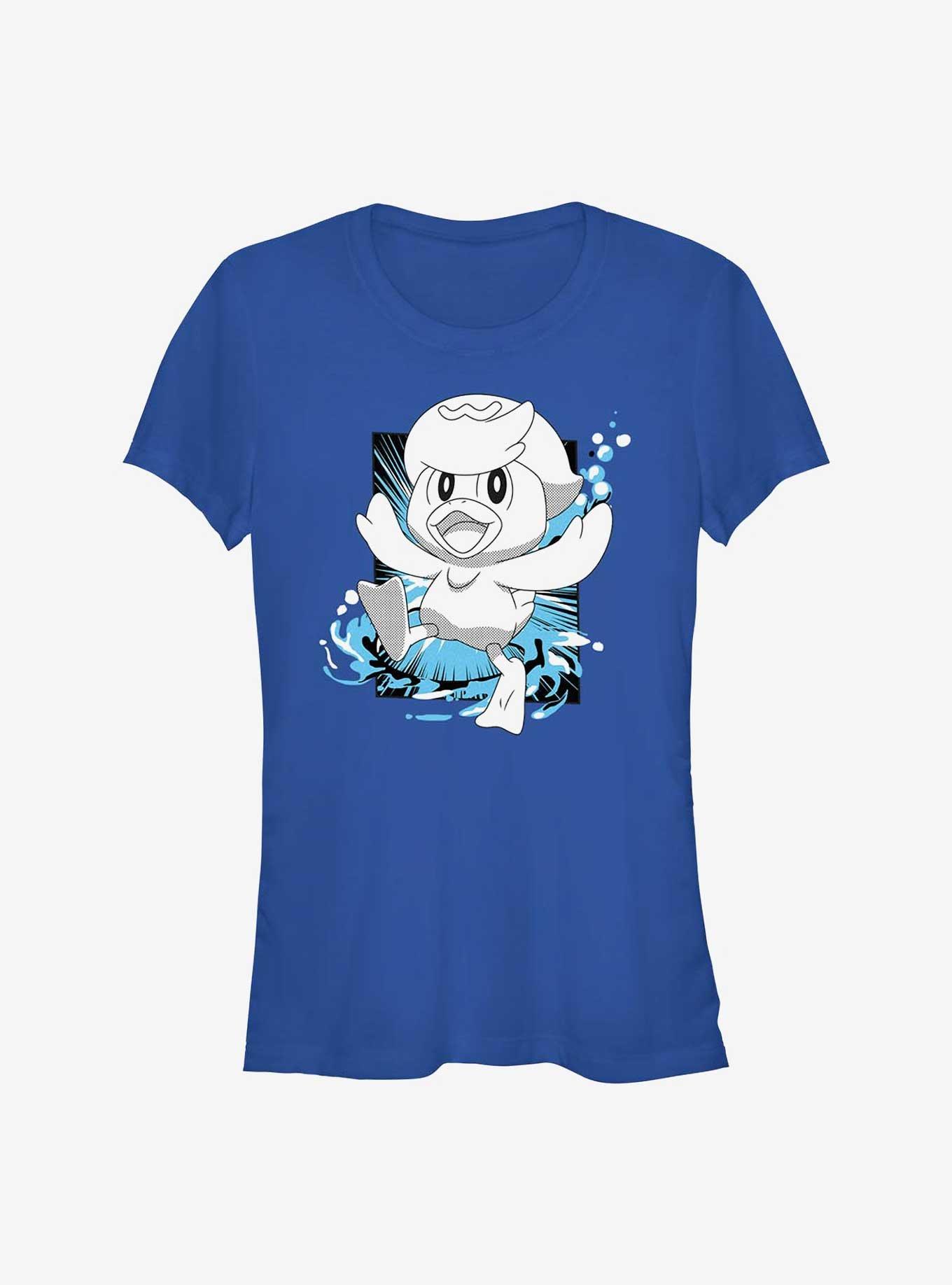 Pokemon Quaxly Manga Style Girls T-Shirt, , hi-res