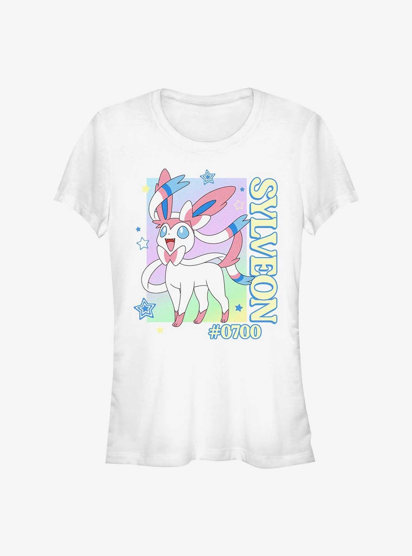 Pokemon Sylveon Heart Lockup Girls T-Shirt, , hi-res