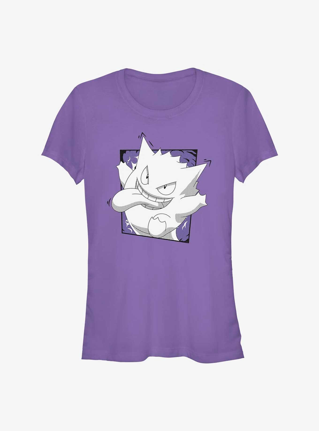 Pokemon Gengar Passing Through Girls T-Shirt, , hi-res