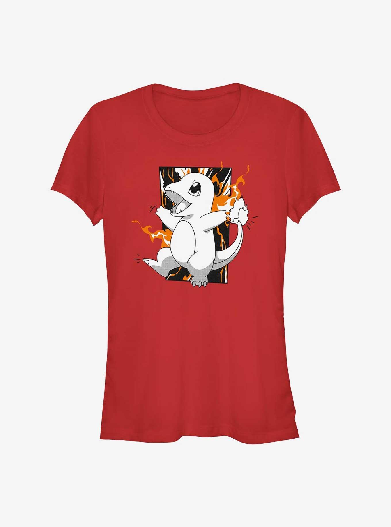 Pokemon Charmander Char Char Girls T-Shirt