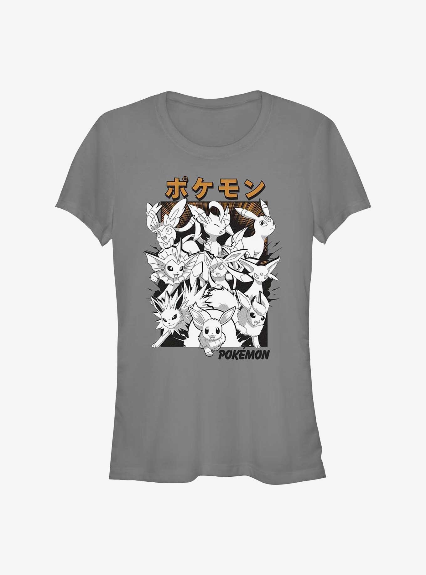 Pokemon Eevee Evolutions Poster Girls T-Shirt, , hi-res