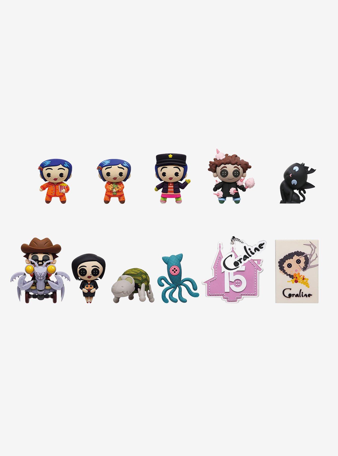 Coraline 15th Anniversary Character Blind Bag Figural Bag Clip, , hi-res