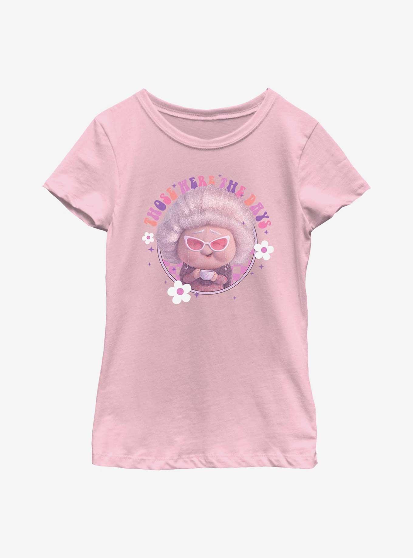 Disney Pixar Inside Out 2 Nostalgia Youth Girls T-Shirt, PINK, hi-res