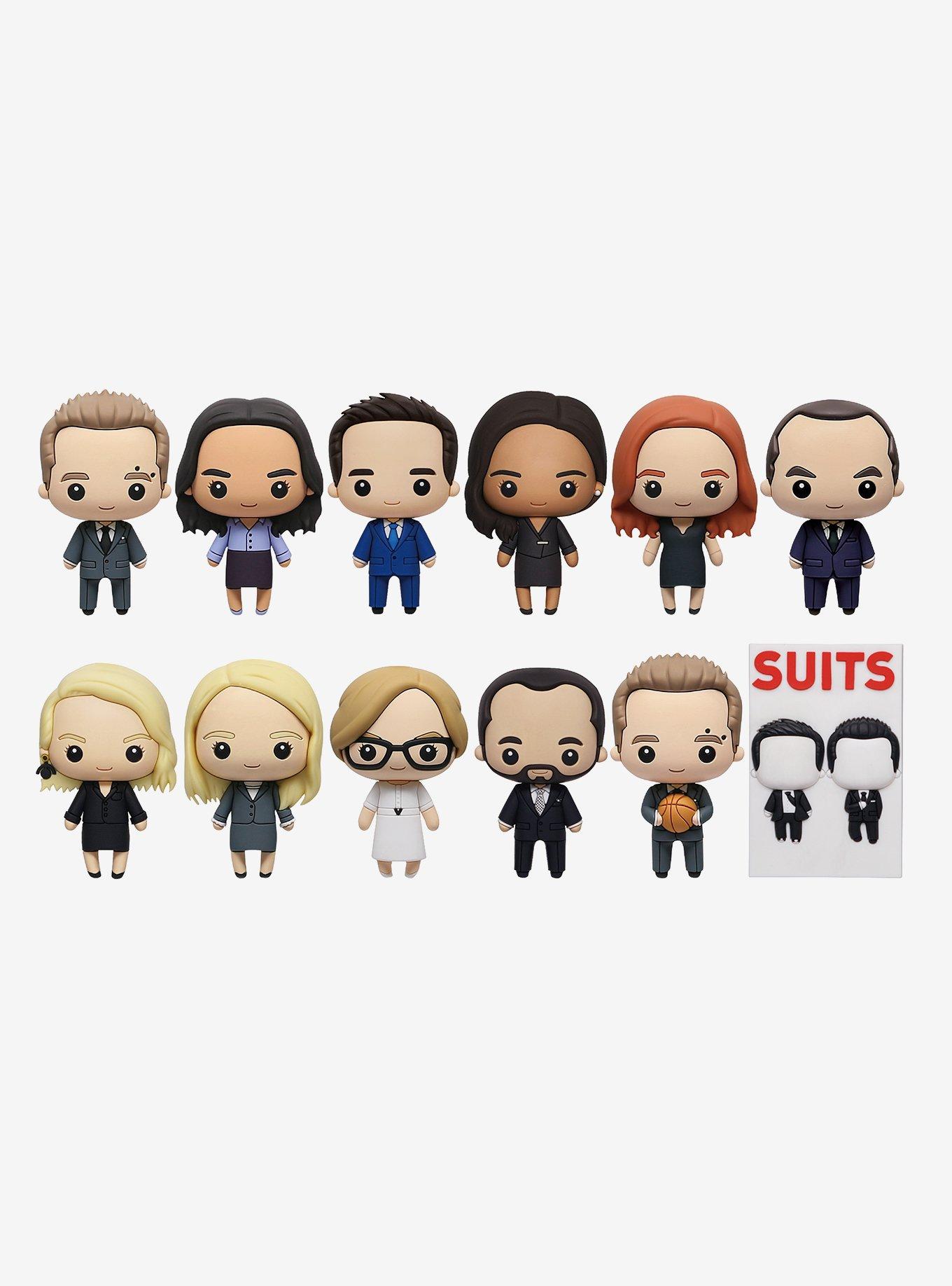 Suits Character Blind Bag Figural Bag Clip, , hi-res