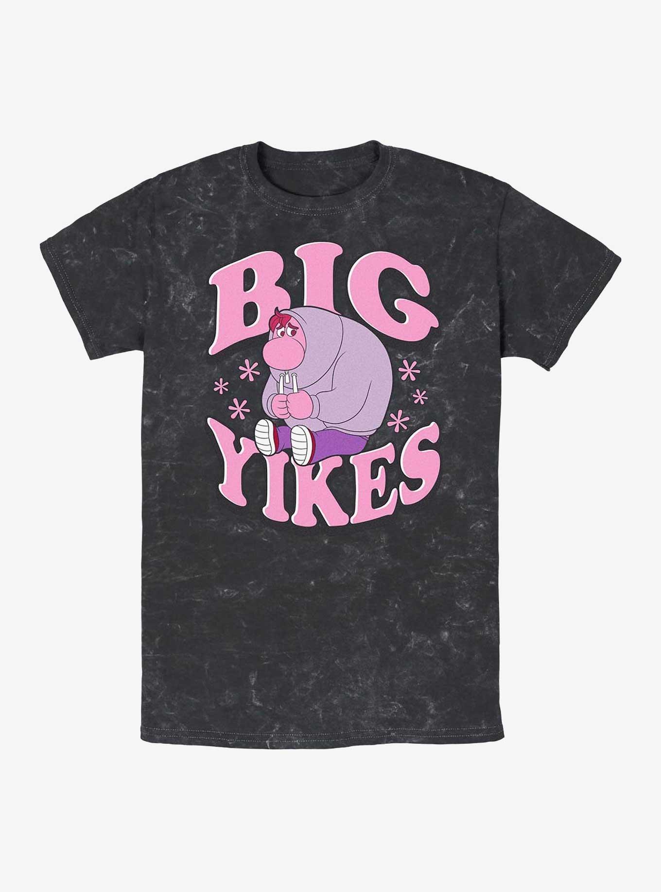 Disney Pixar Inside Out 2 Big Yikes Mineral Wash T-Shirt, , hi-res