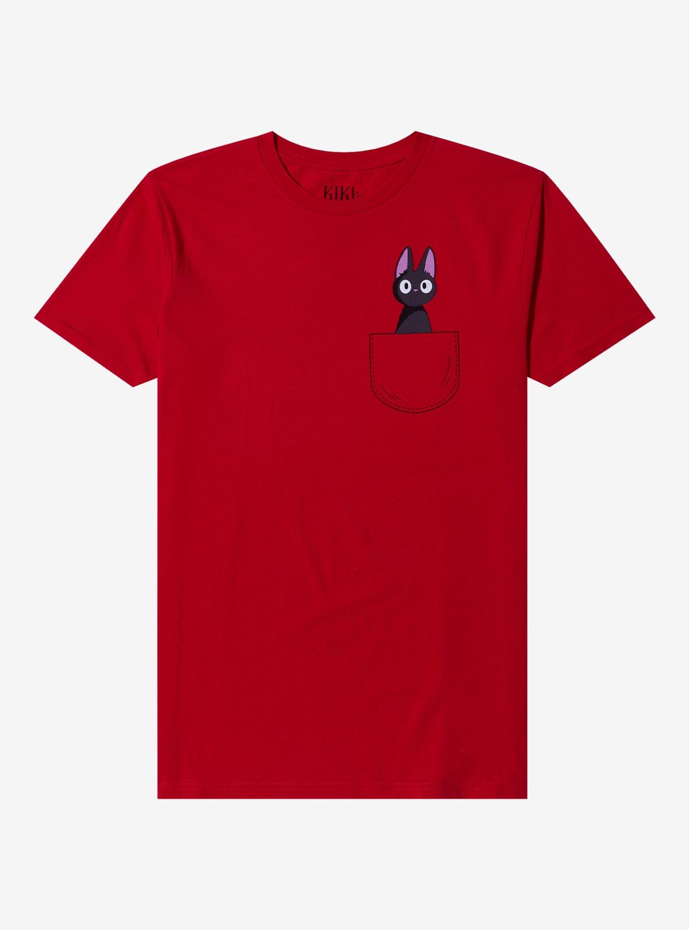 Our Universe Studio Ghibli® Kiki's Delivery Service Jiji Pocket Print T-Shirt, , hi-res