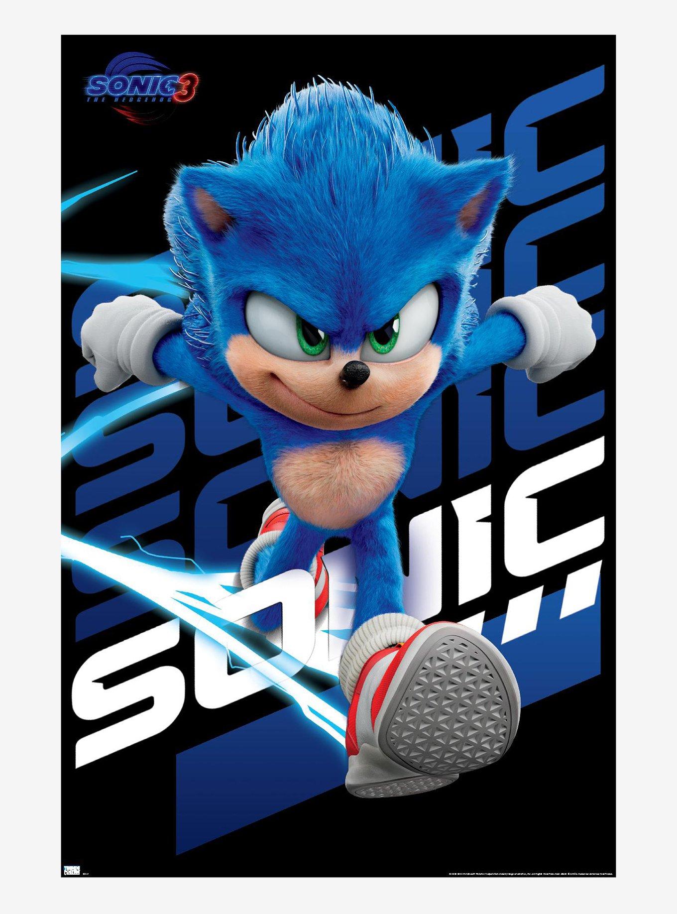 Sonic The Hedgehog 3 Sonic Poster, , hi-res