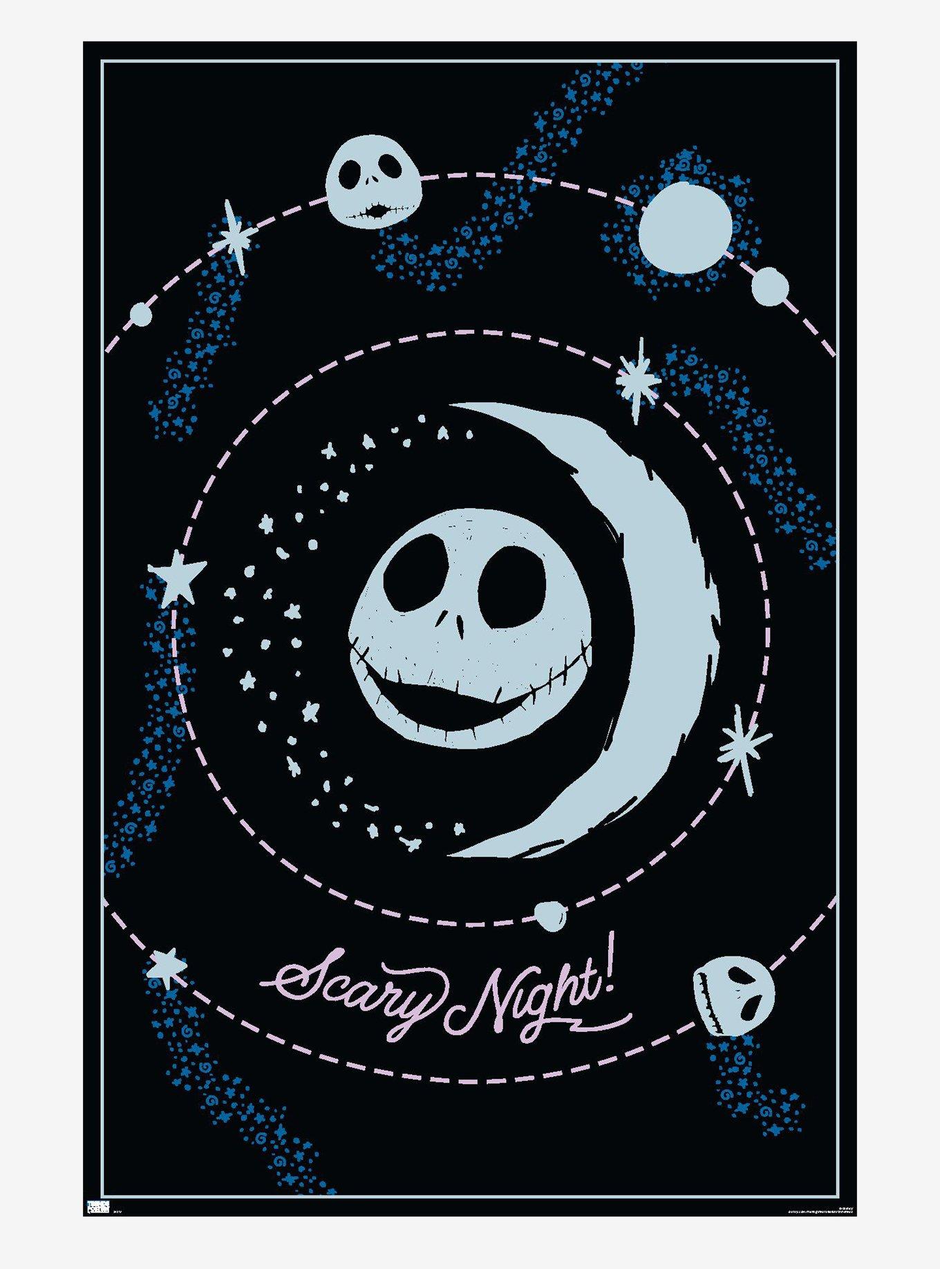 The Nightmare Before Christmas Jack Skellington Celestial Poster, , hi-res