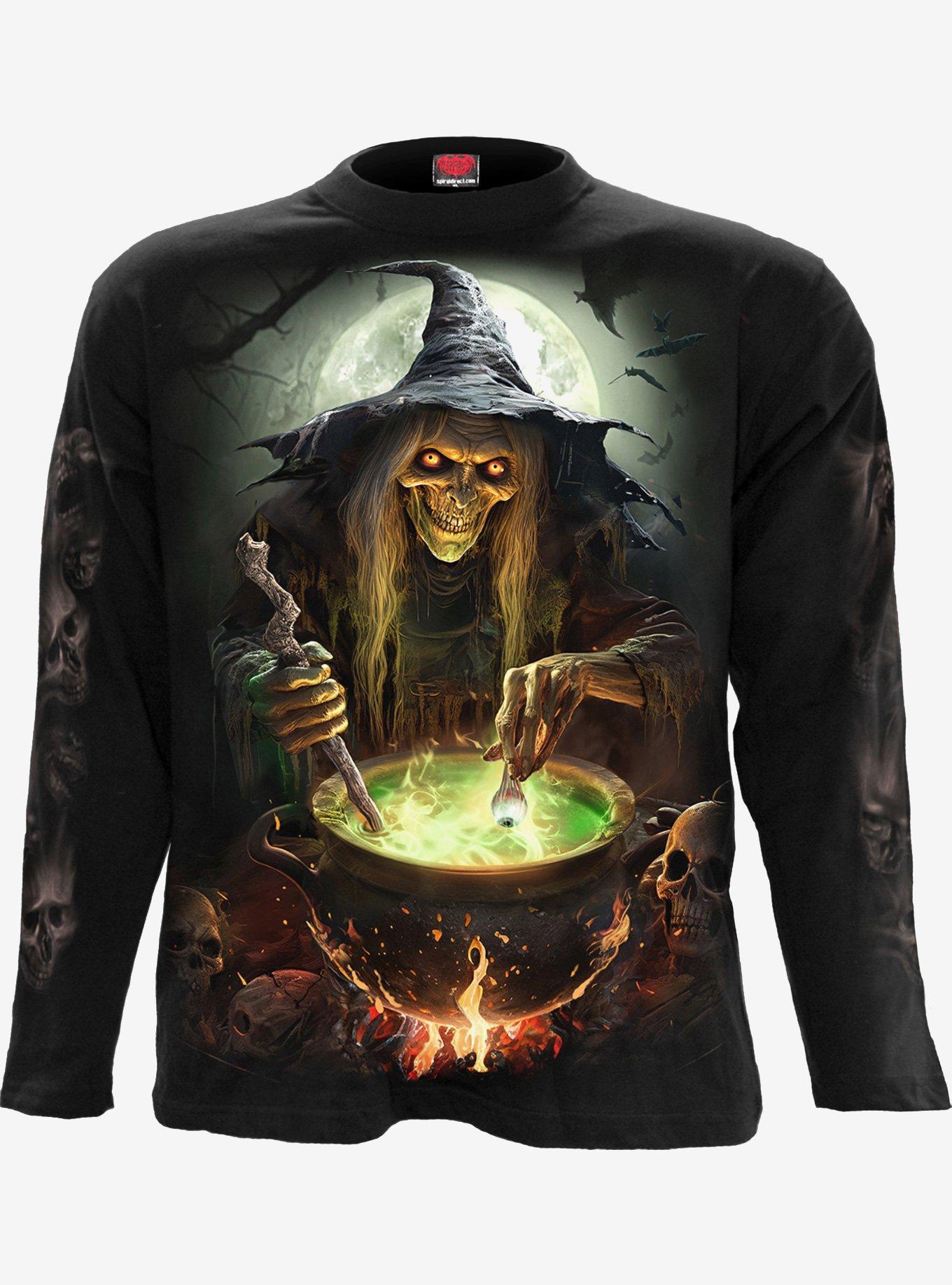 Spiral Witch's Brew Long Sleeve T-Shirt, , hi-res