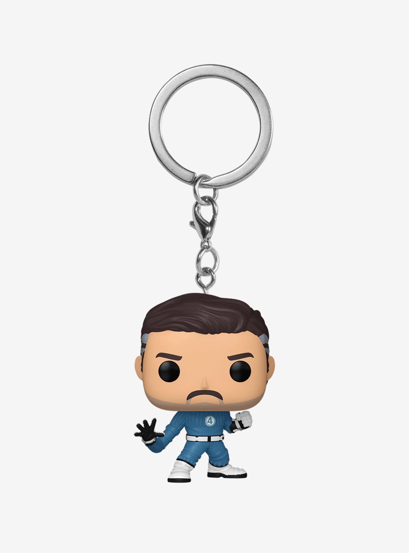 Funko Marvel The Fantastic Four: First Steps Pocket Pop! Mr. Fantastic Bobble-Head Key Chain, , hi-res