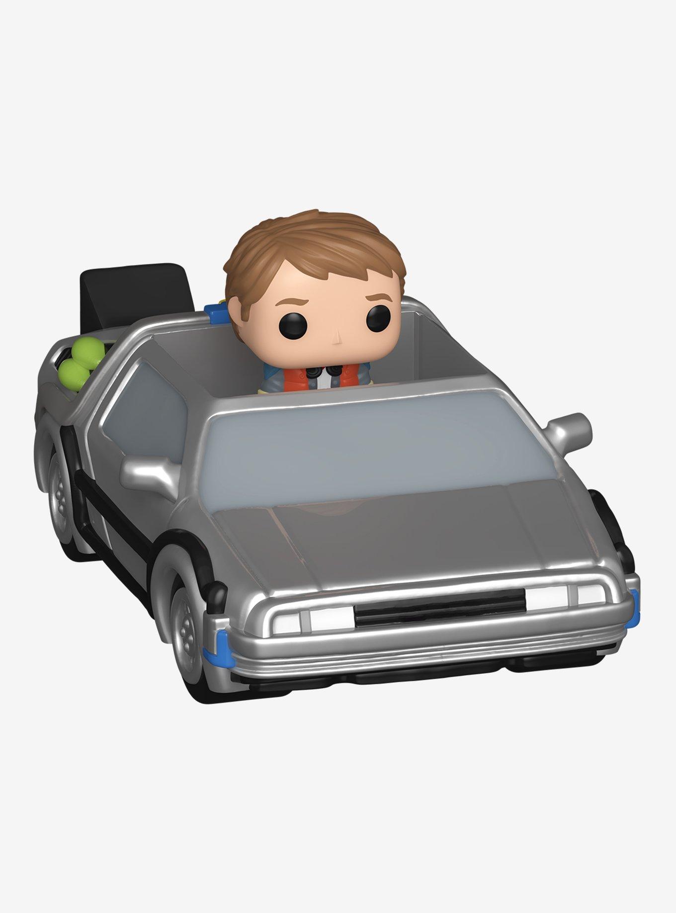 Funko Back To The Future Bitty Pop! Rides Marty McFly And Time Machine Vinyl Figure Set, , hi-res