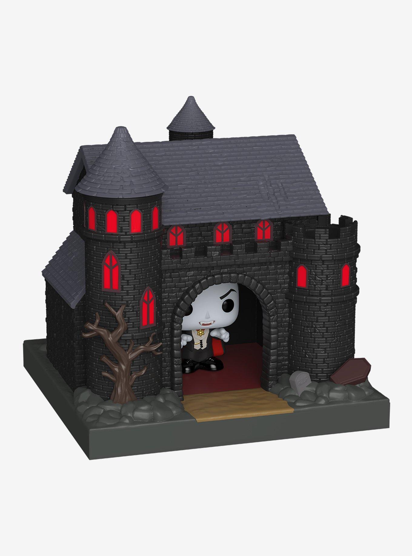 Funko Universal Monsters Bitty Pop! Towns Dracula And Castle Vinyl Figure Set, , hi-res