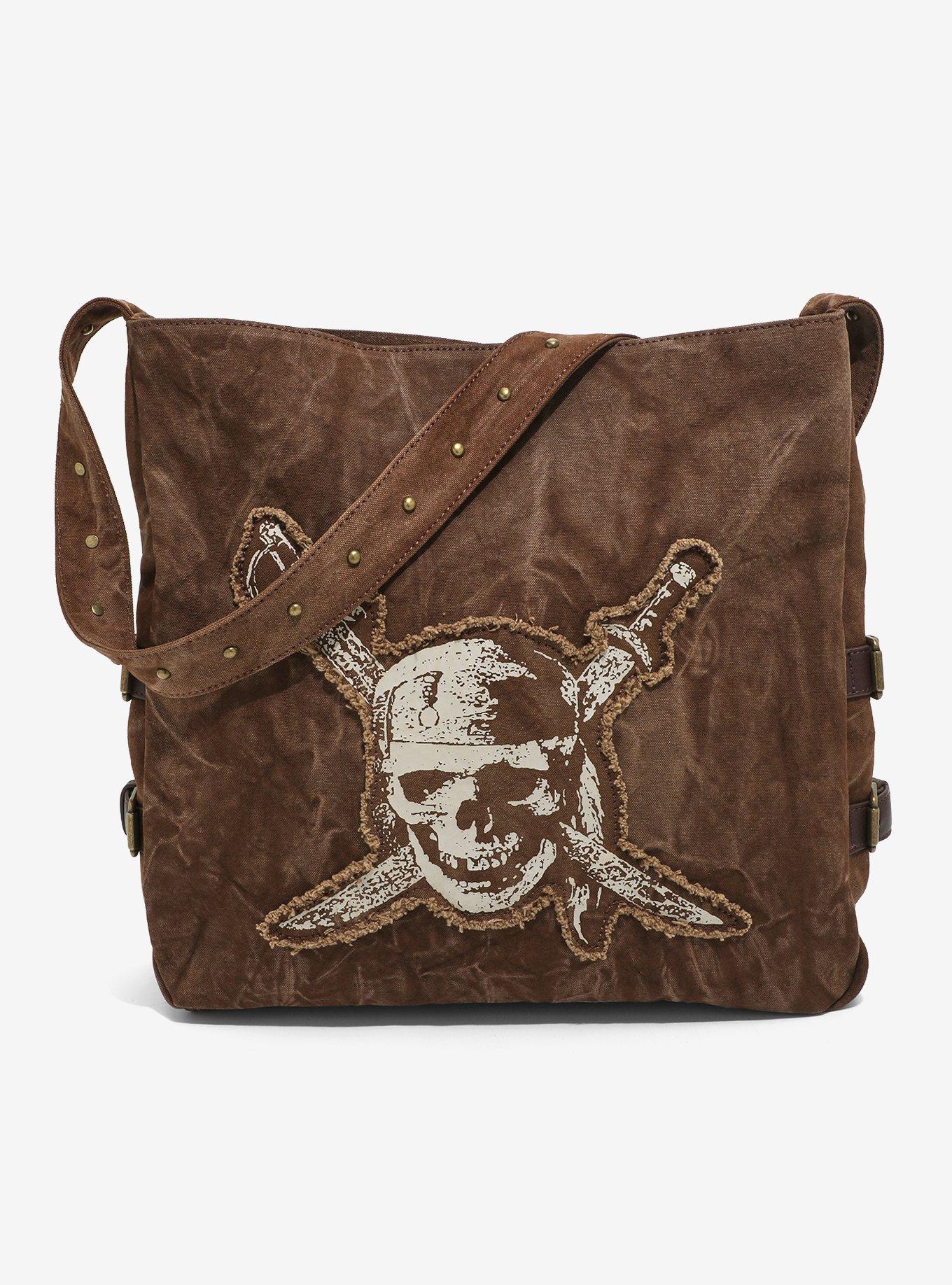 Her Universe Disney Pirates Of The Caribbean Skull Messenger Bag, , hi-res